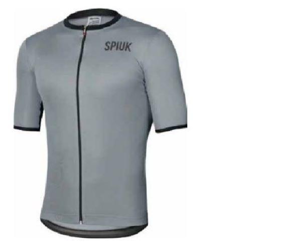 Camiseta Manga Corta Ciclismo Anatomic Hombre Gris-0