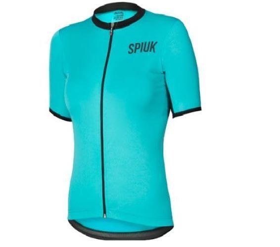 Camiseta Manga Corta Ciclismo Anatomic Mujer Turquesa-0