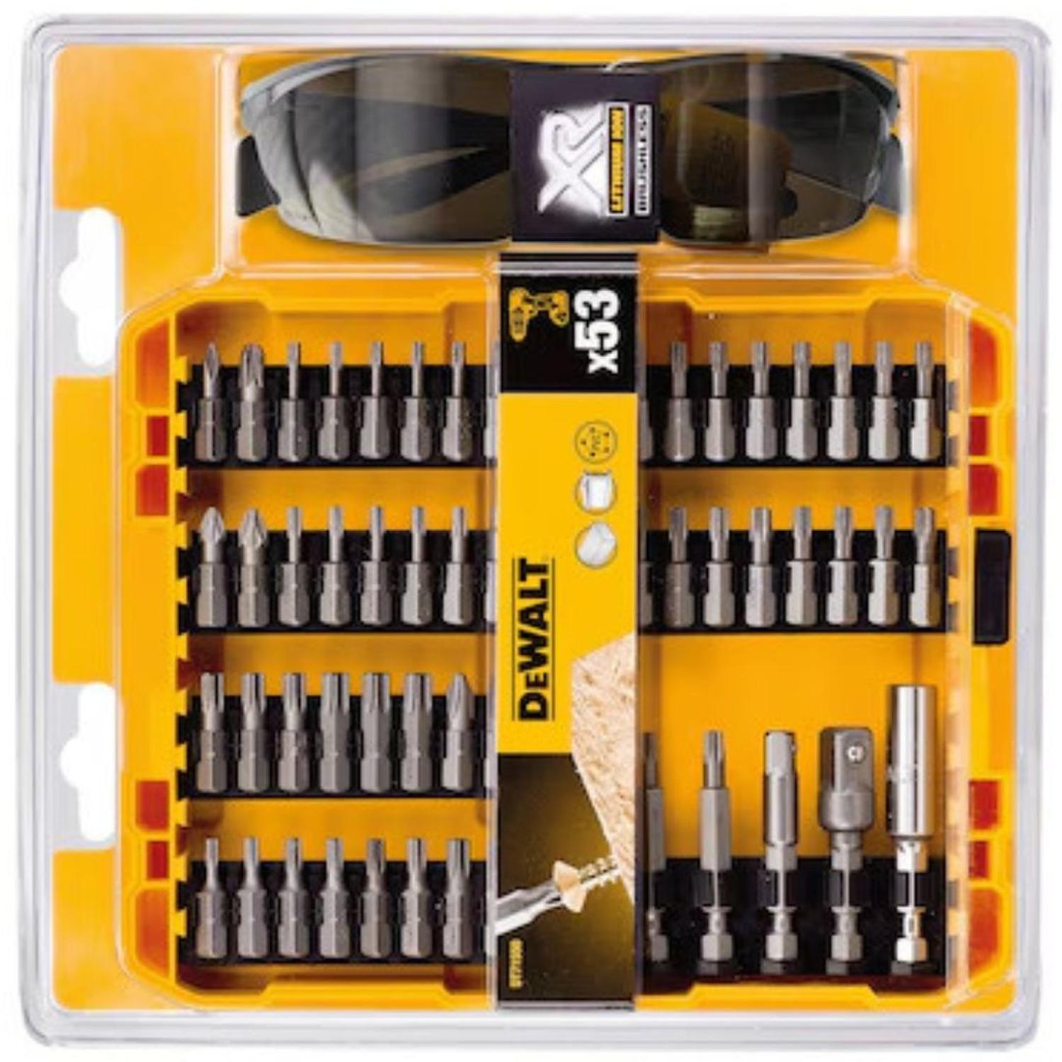 Set 52 Piezas Atornillar + Gafas Oscuras Dewalt Dt71550-qz-3