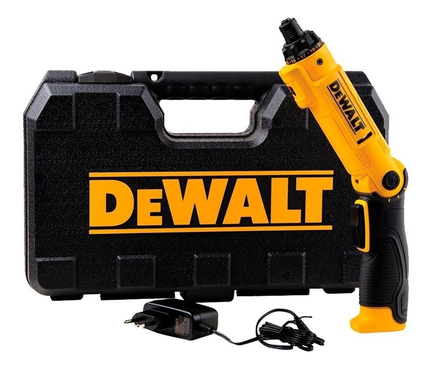 Kit Atornillador Inal. 8v + 45 Accesorios Dewalt Dcf008-b2-0