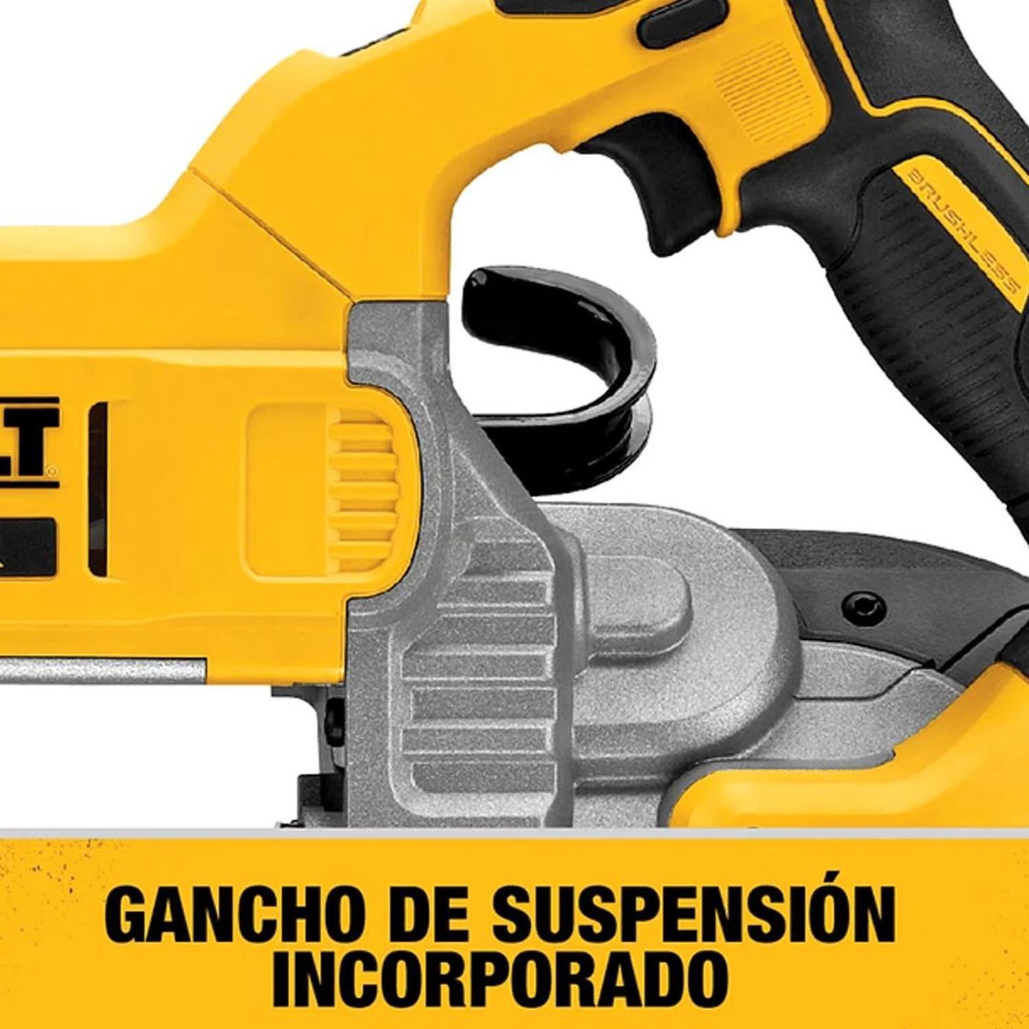 Sierra Banda Para Tubos Inalambrica Dewalt Dcs374b 20v Xr-4