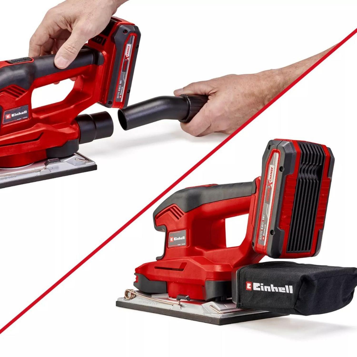 Lijadora Orbital Inal. Einhell Te-os 18/230 Li - Sin Batería-3