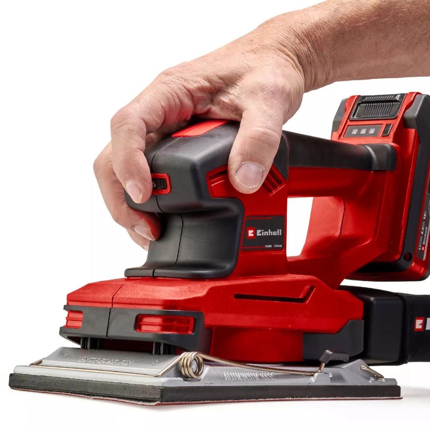 Lijadora Orbital Inal. Einhell Te-os 18/230 Li - Sin Batería-4