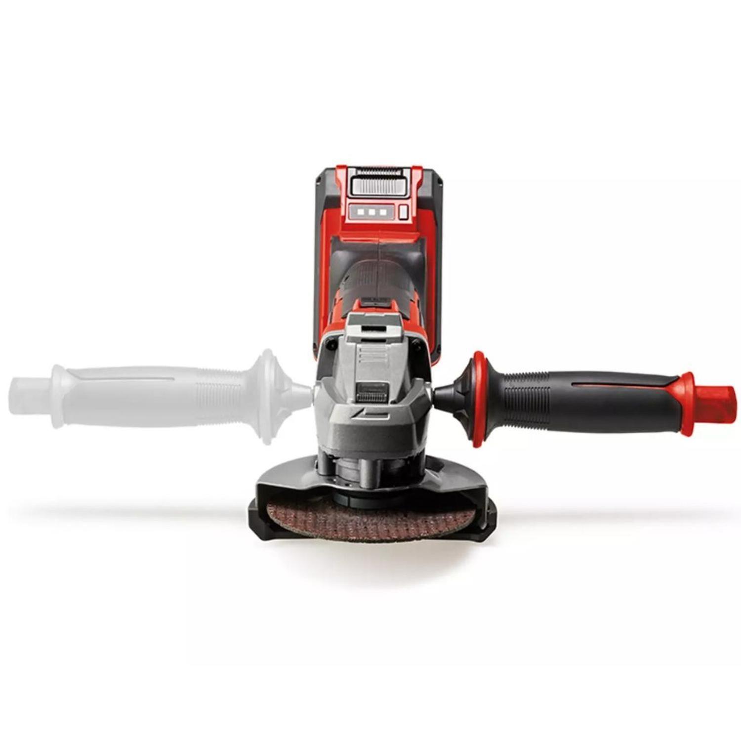 Kit Esmeril Inal. Einhell Te-ag 18/115-2 + Carg Y Bat 2,5 Ah-4