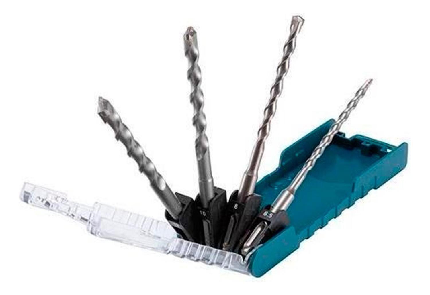 Set Brocas Sds Plus Makita D-74728 - 6-8-10-12x160mm-0