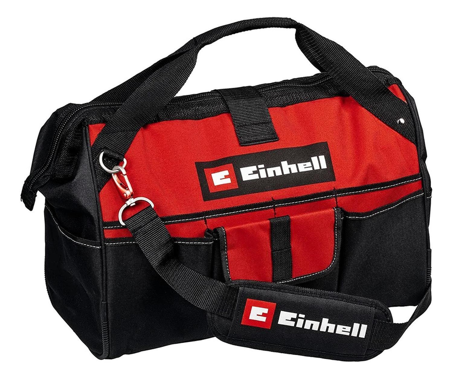 Kit Taladro Percutor Y Sierra Circular Einhell + Bolso Y Bat-4