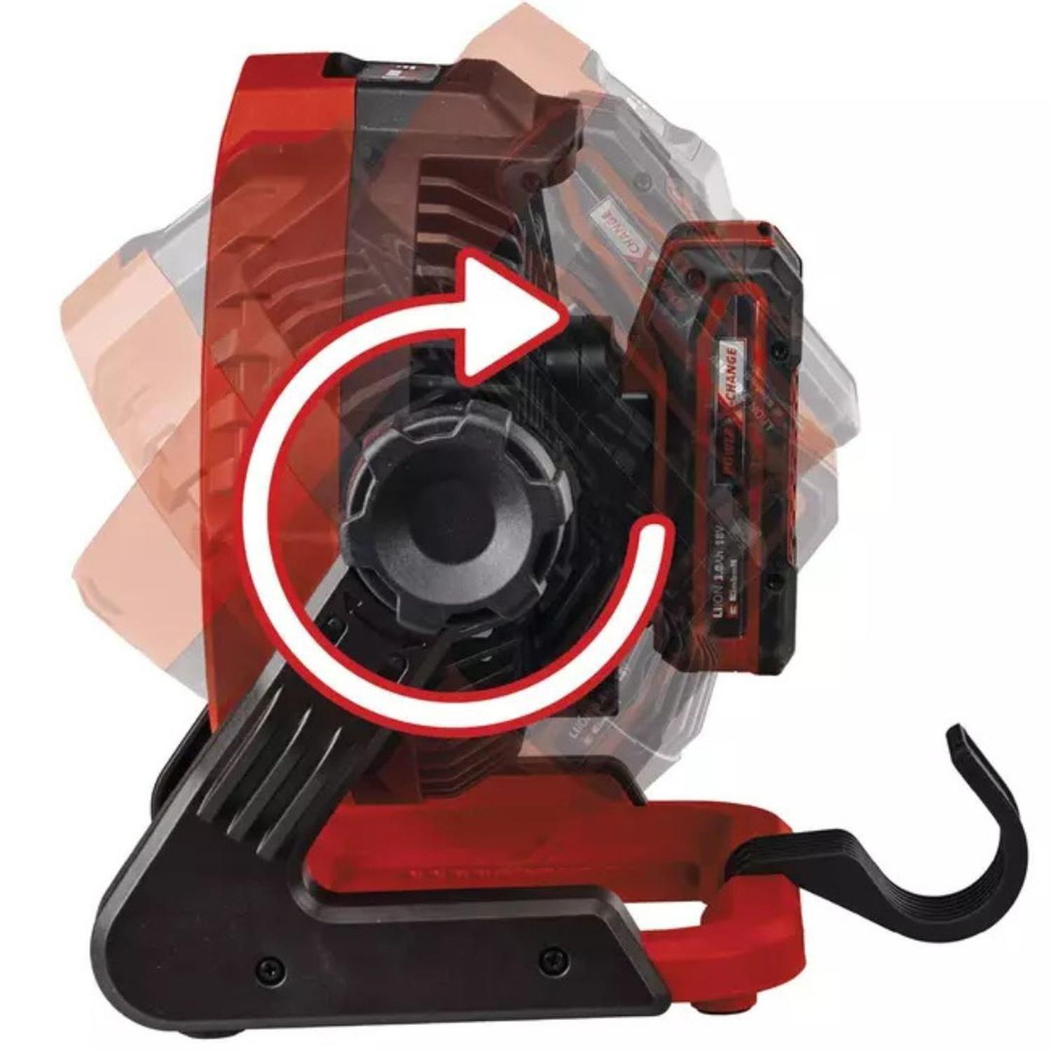 Ventilador Einhell + Kit Cargador Y Batería De 2,5-4
