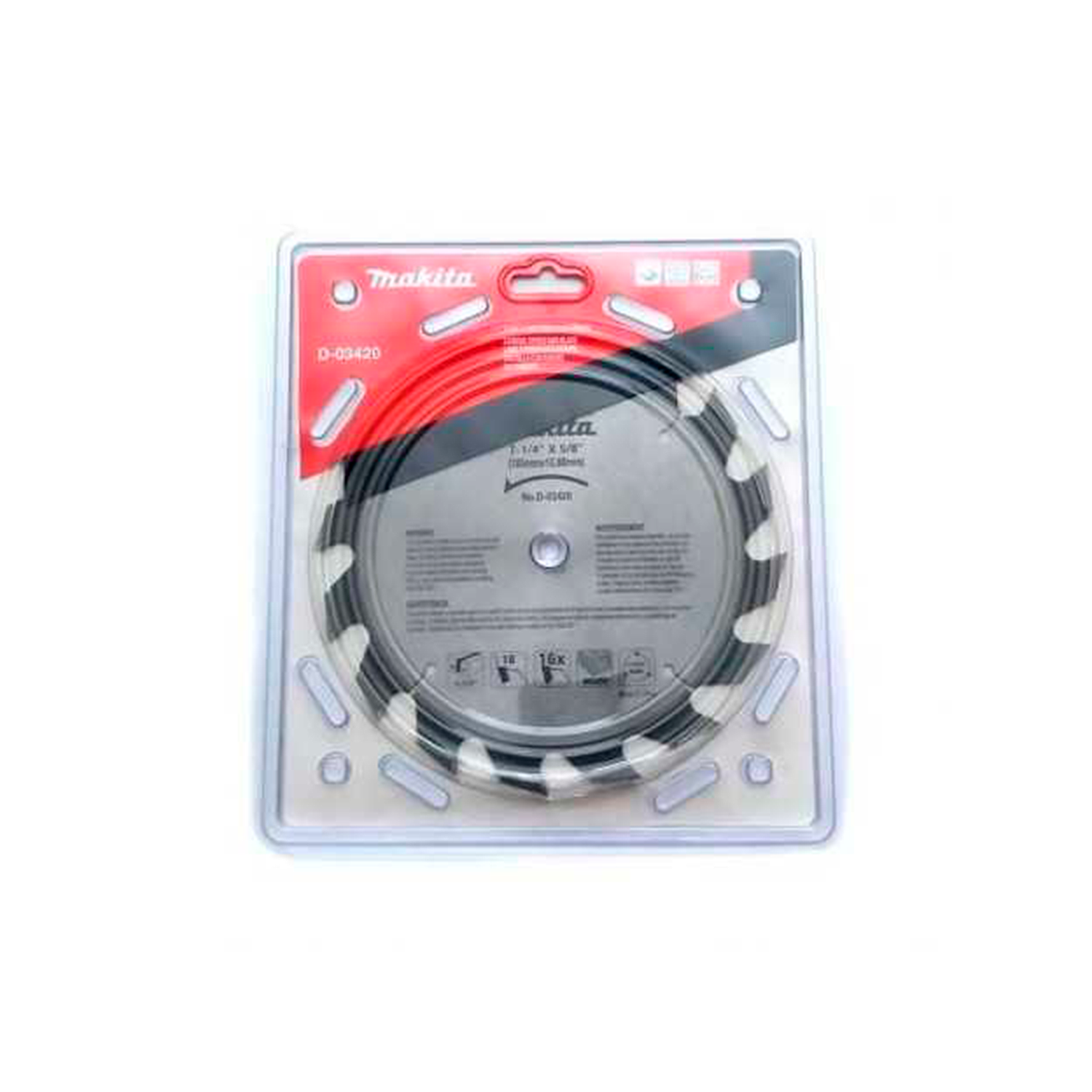 Disco para Madera 7 1/4" 24D Makita D-03436-0