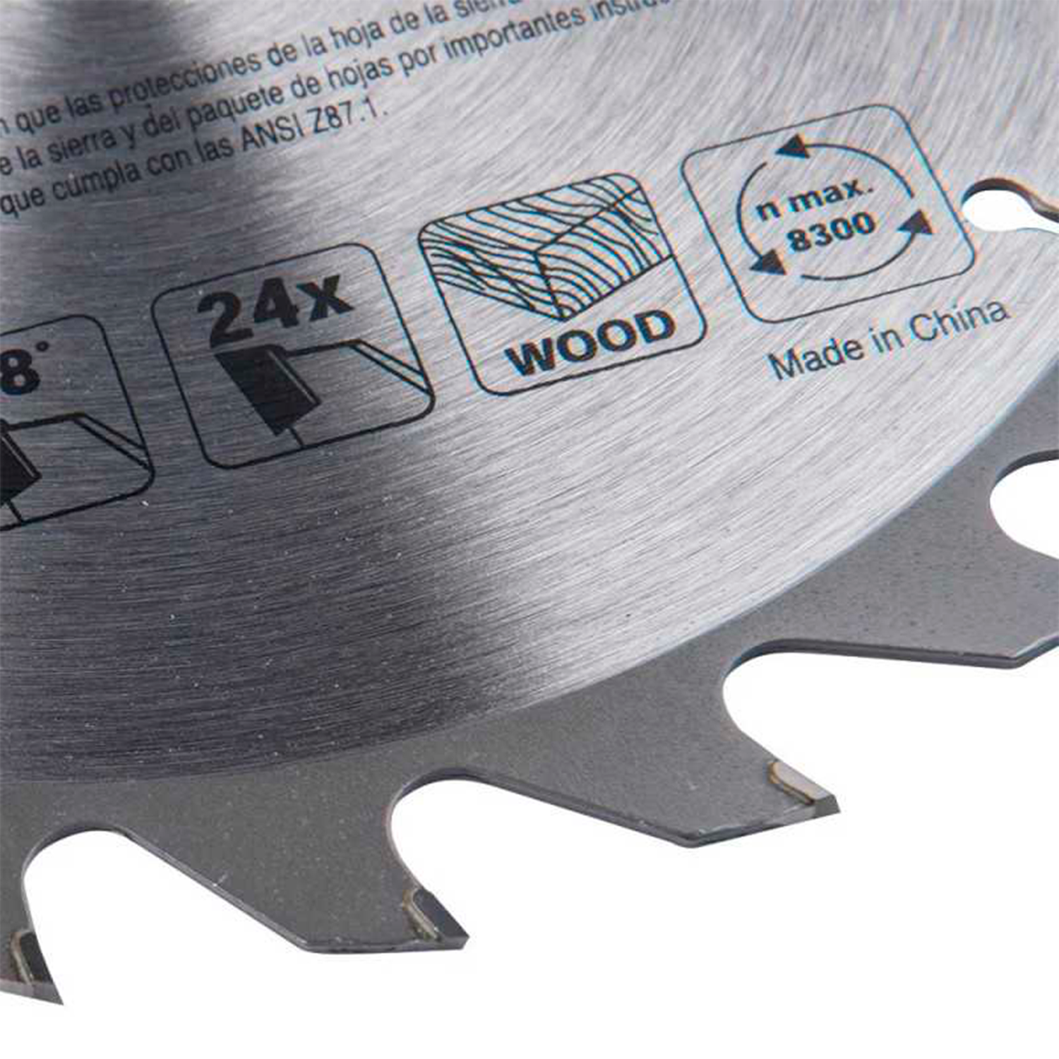 Disco para Madera 7 1/4" 24D Makita D-03436-3