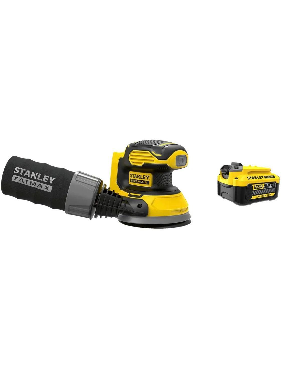 Kit LIjadora Roto Orbital Stanley SCS220 + Cargador y Bat 4AH-2