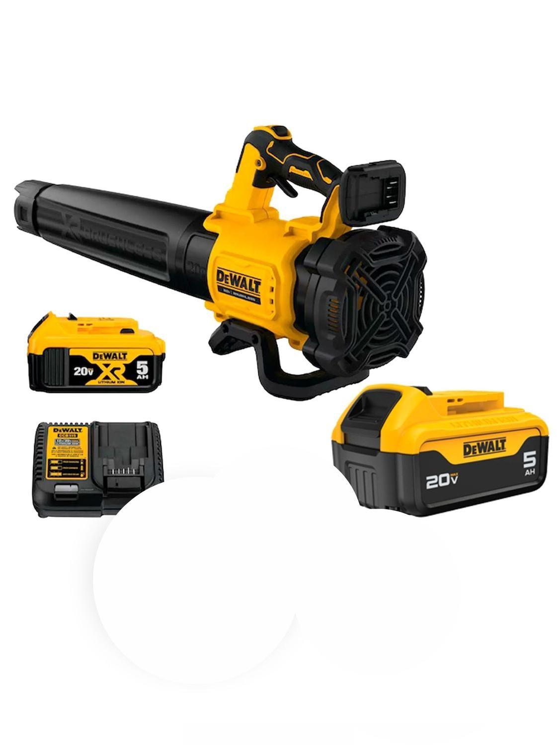Kit Soplador Inal. 20V Dewalt DCBL722P1 Carg y Bat 5AH + Bat 5AH Regalo-4