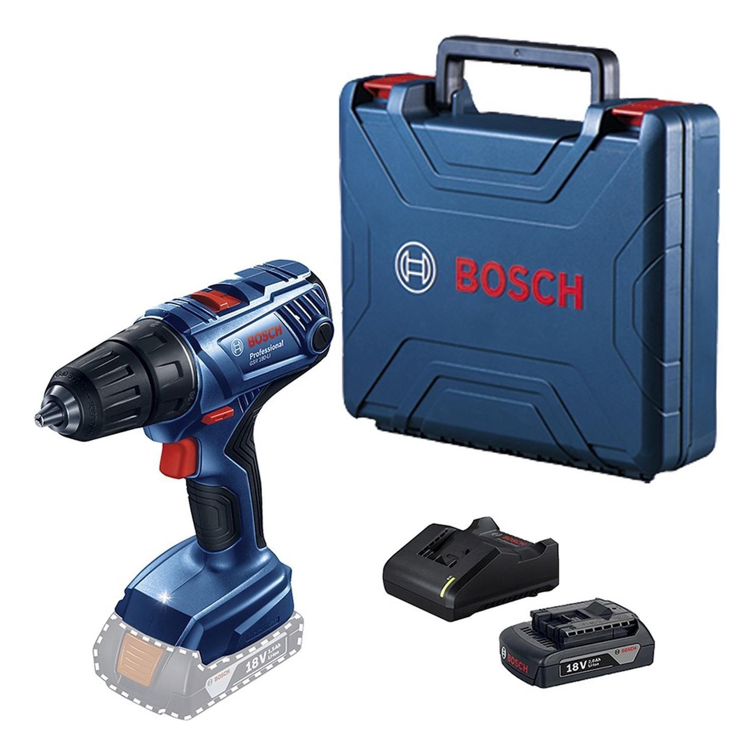 Taladro Atornillador Inal. Bosch Gsr 180 Li - 1 Bat-0