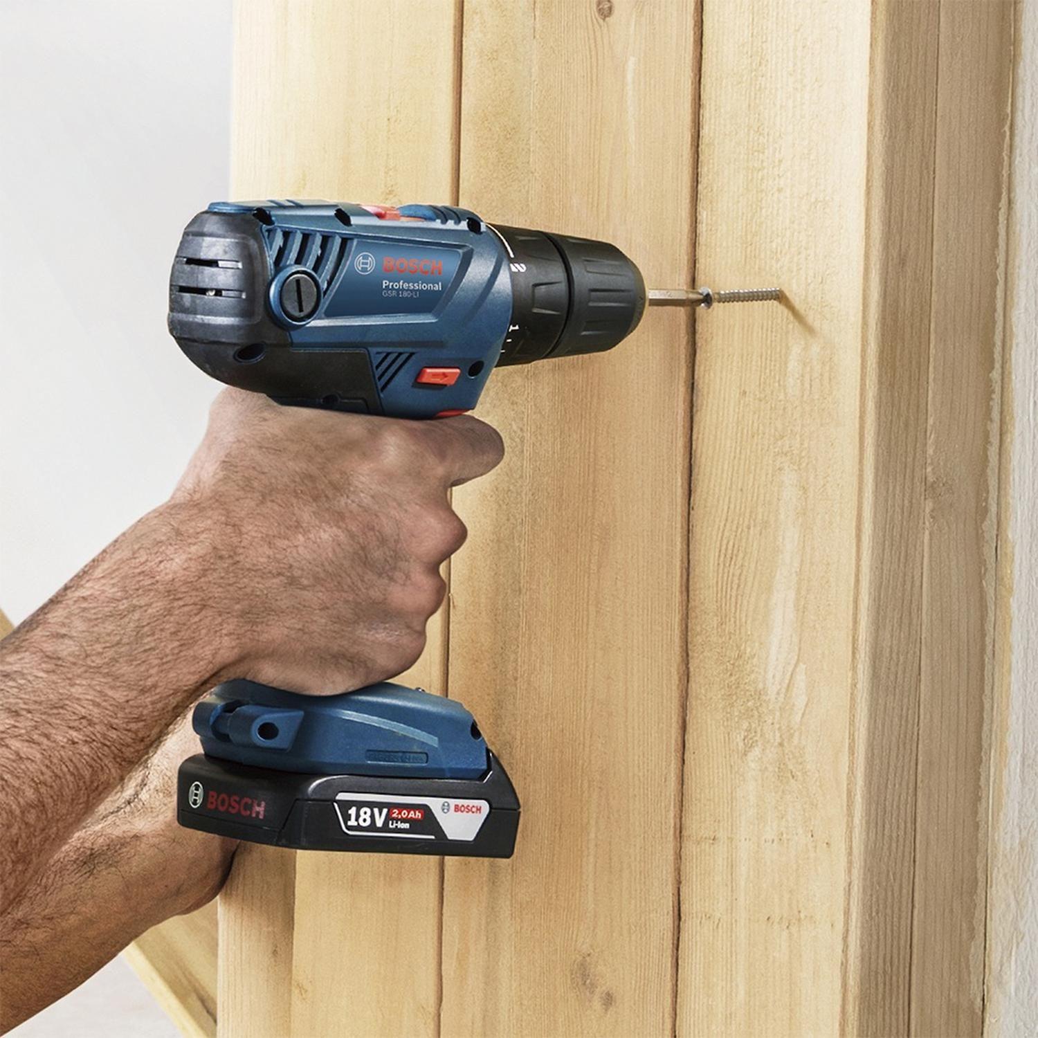 Taladro Atornillador Inal. Bosch Gsr 180 Li - 1 Bat-3