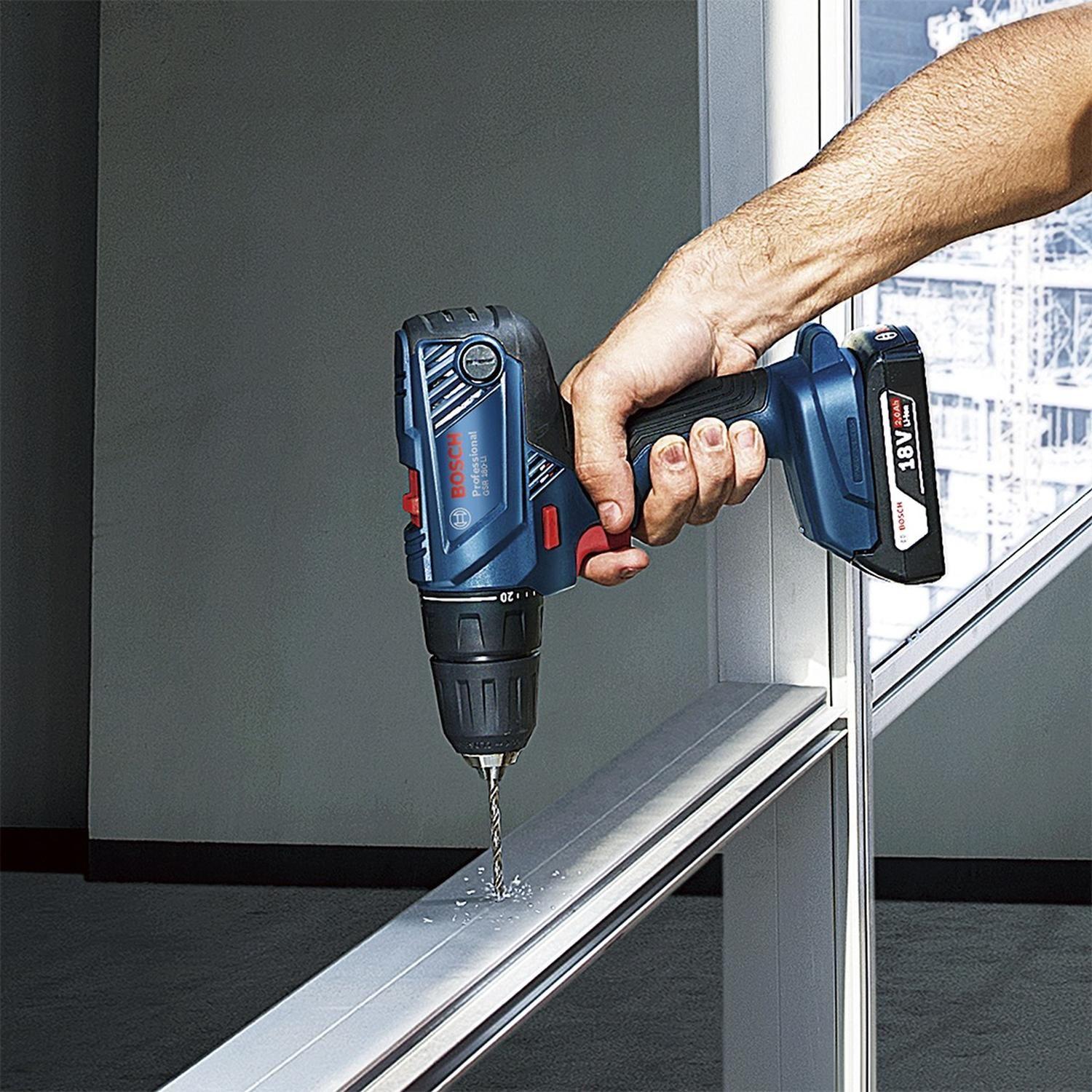 Taladro Atornillador Inal. Bosch Gsr 180 Li - 1 Bat-4