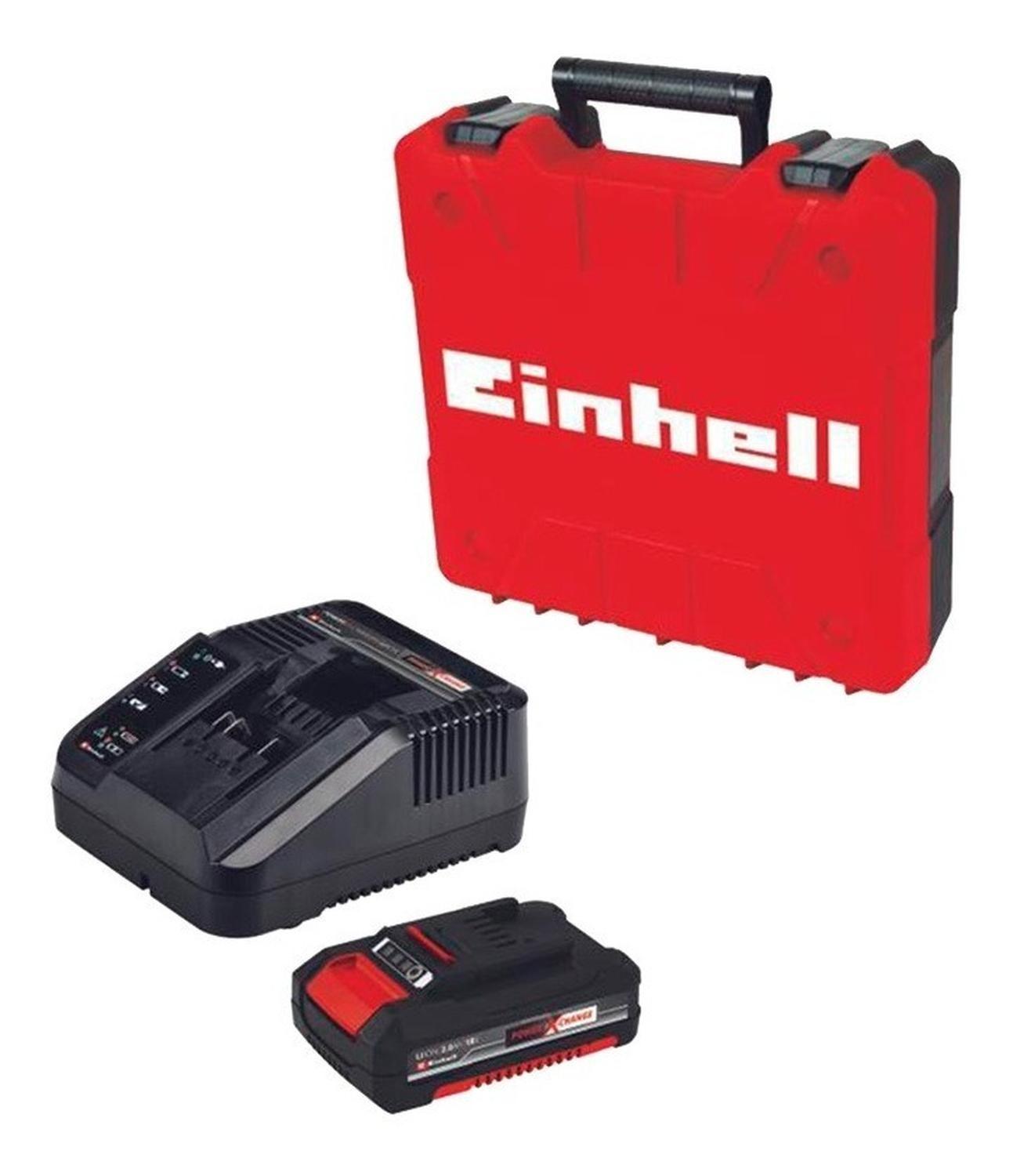 Kit Taladro Einhell Te-cd 18/45 3x-li +22 1x2,0ah-5