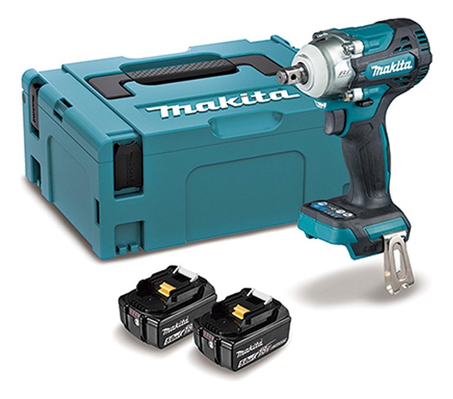 Kit Llave De Impacto Makita Dtw300rtj - 330 Nm-0