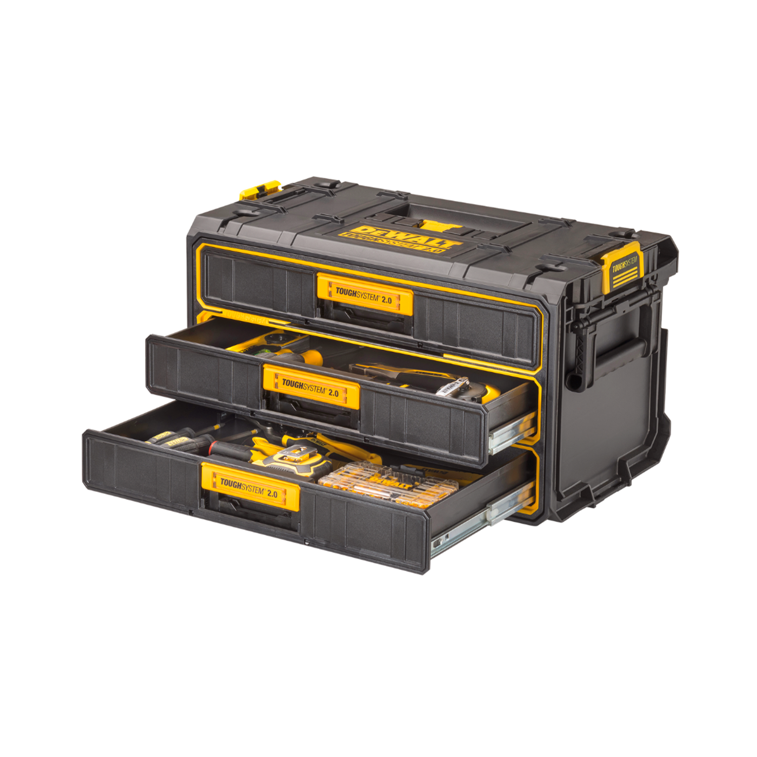 Caja De Herramientas Toughsystem 3 Cajones Dewalt DWST08330-2