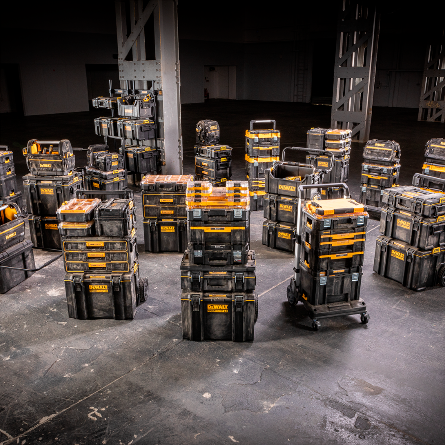 Caja De Herramientas Toughsystem 3 Cajones Dewalt DWST08330-3