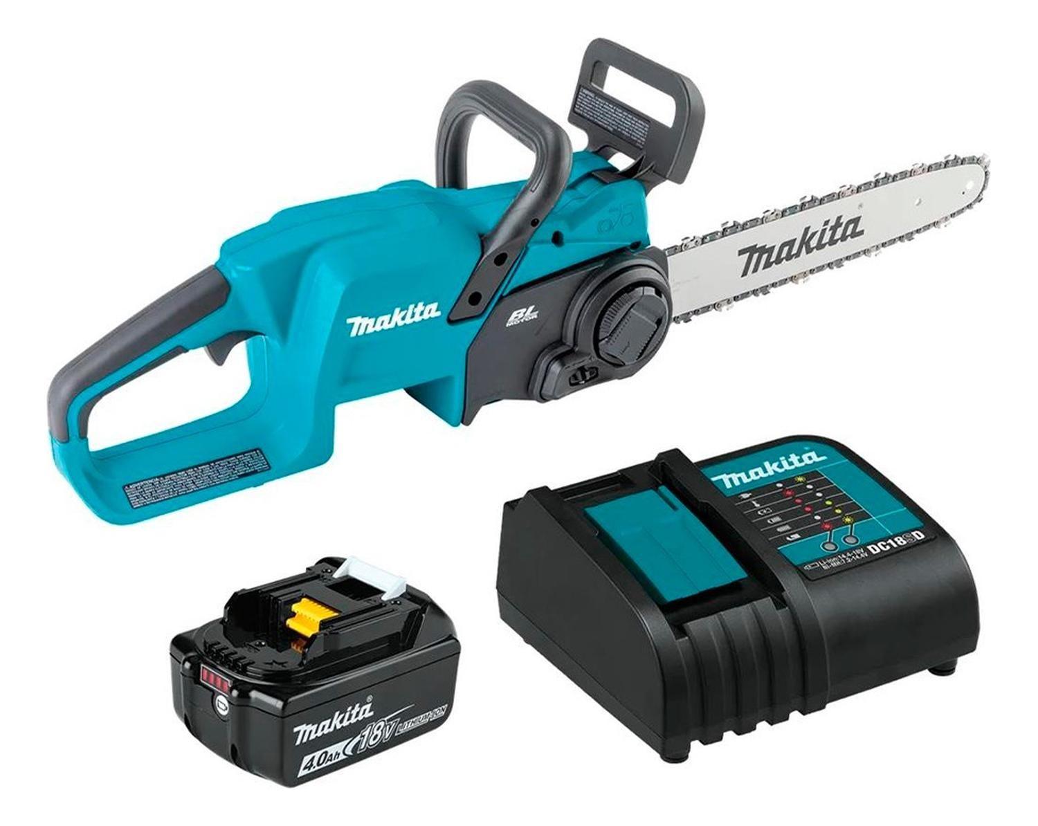 Motosierra Inal. Makita Duc357rt - 14 C/ Cargador Y Bat 5,0-0