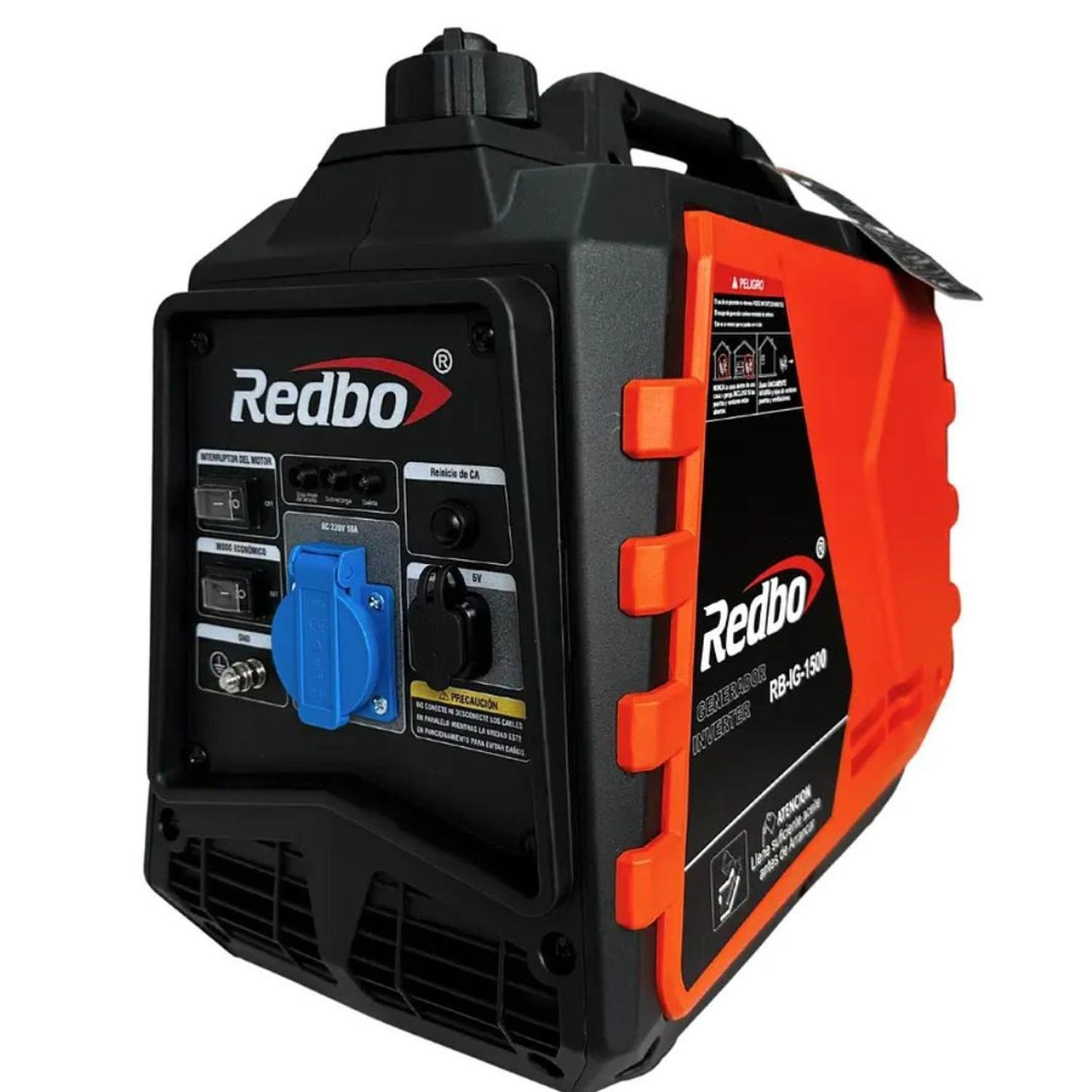 Generador inverter a Gasolina 1.200W Redbo RB-IG-1500-2