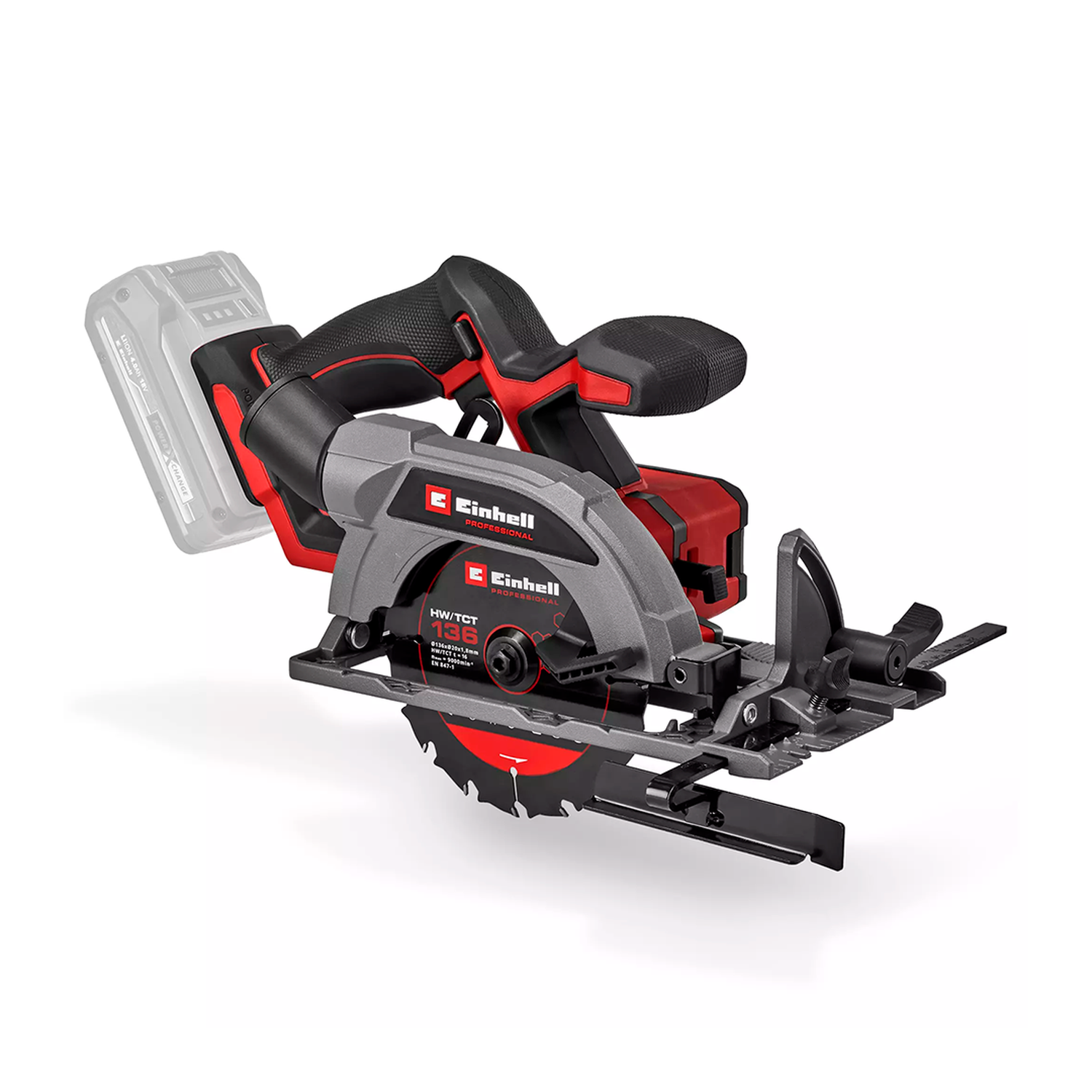 Siera Circular Inal. Einhell TP-CS 18/136-C Li BL - Sin Baterías-0