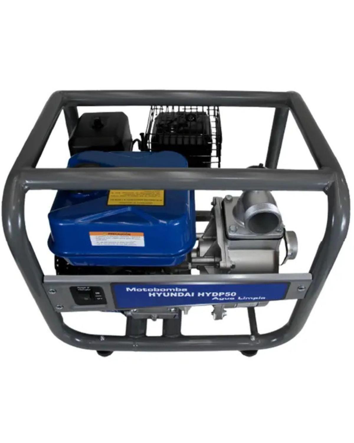 Motobomba Hyundai 2x2 Gasolina Partida Manual 82HYDP50-2