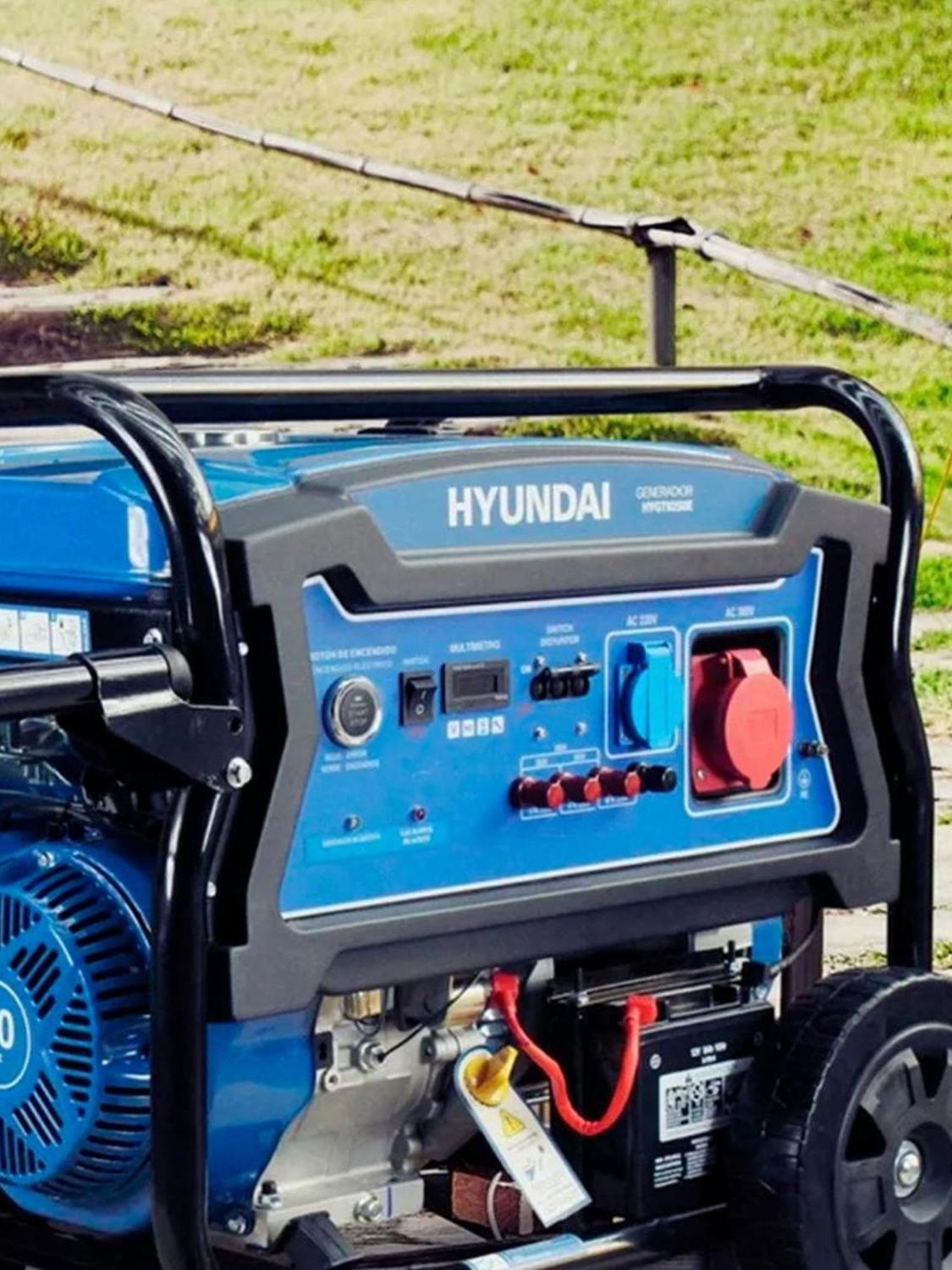 Generador Bencinero Hyundai 82hyg7750e - 5.500 W-2
