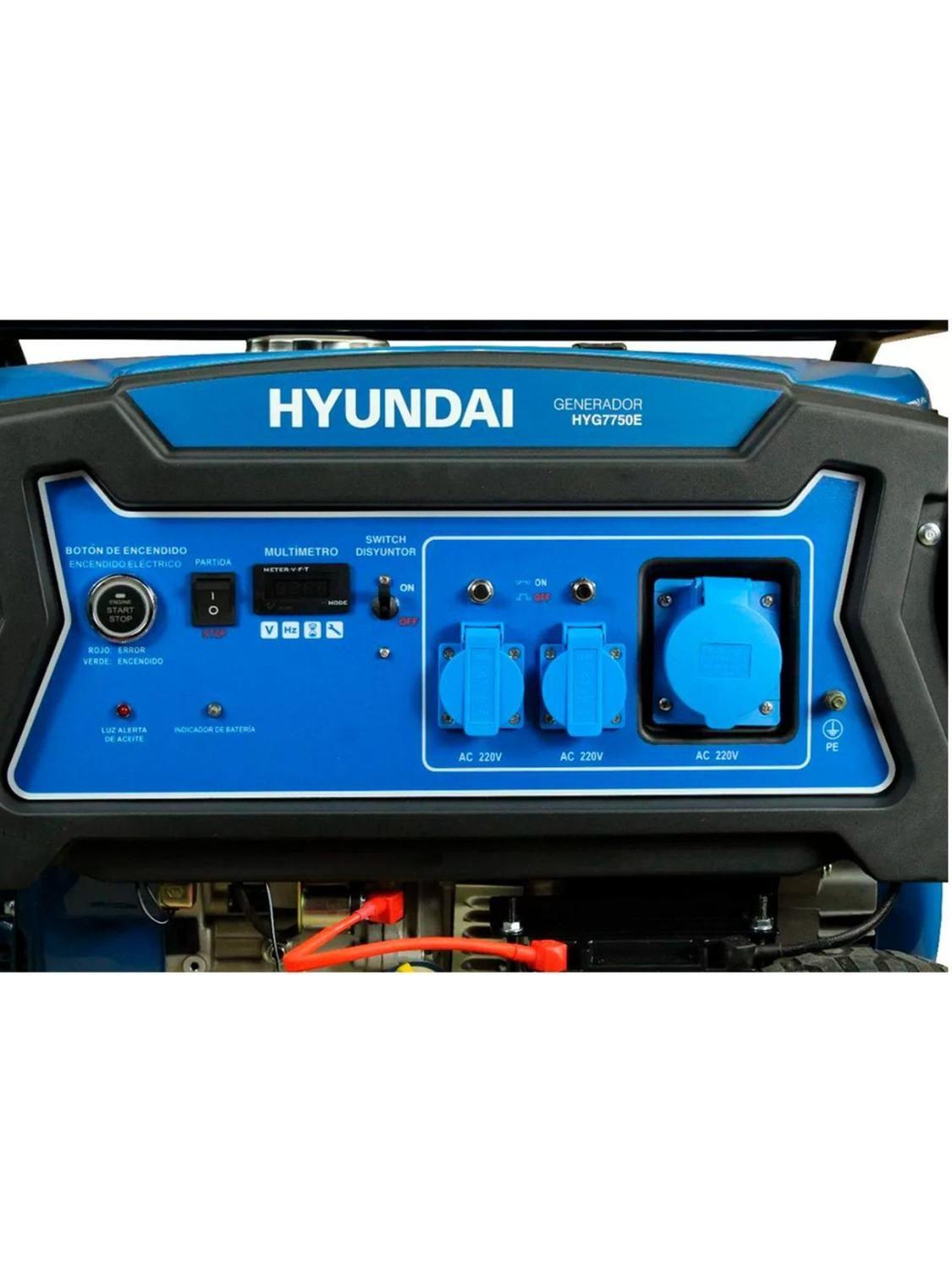 Generador Bencinero Hyundai 82hyg7750e - 5.500 W-3