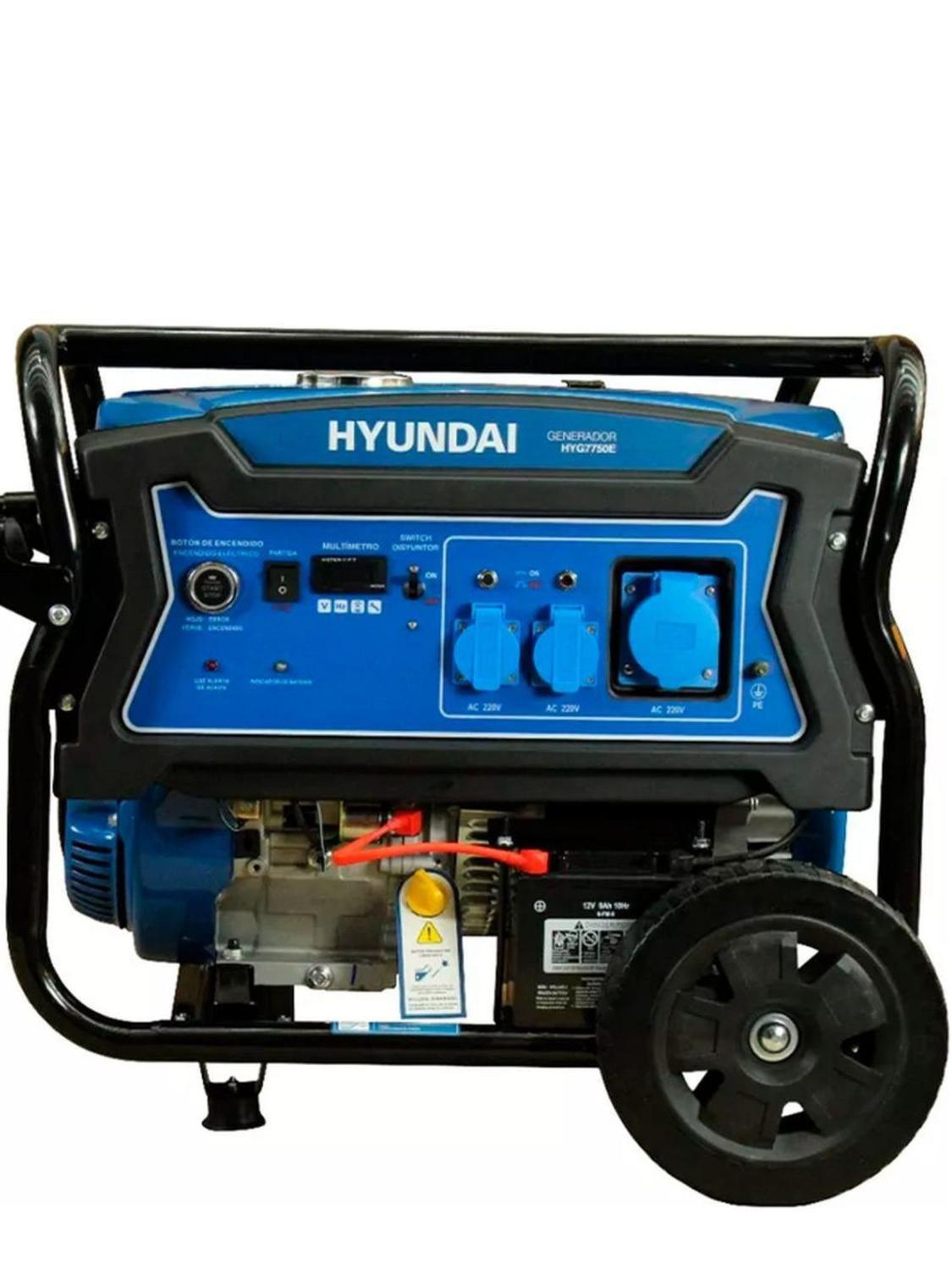 Generador Bencinero Hyundai 82hyg7750e - 5.500 W-4