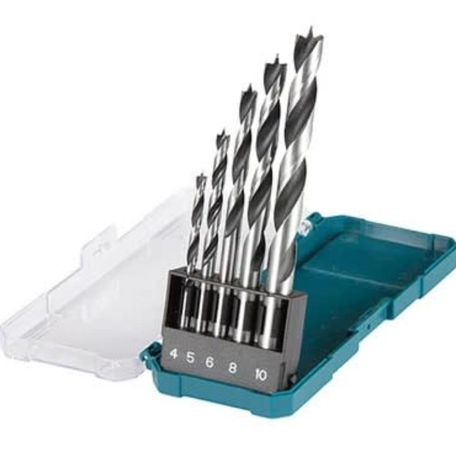 Set Brocas Madera HSS 5 Pzs Makita D-72861-1
