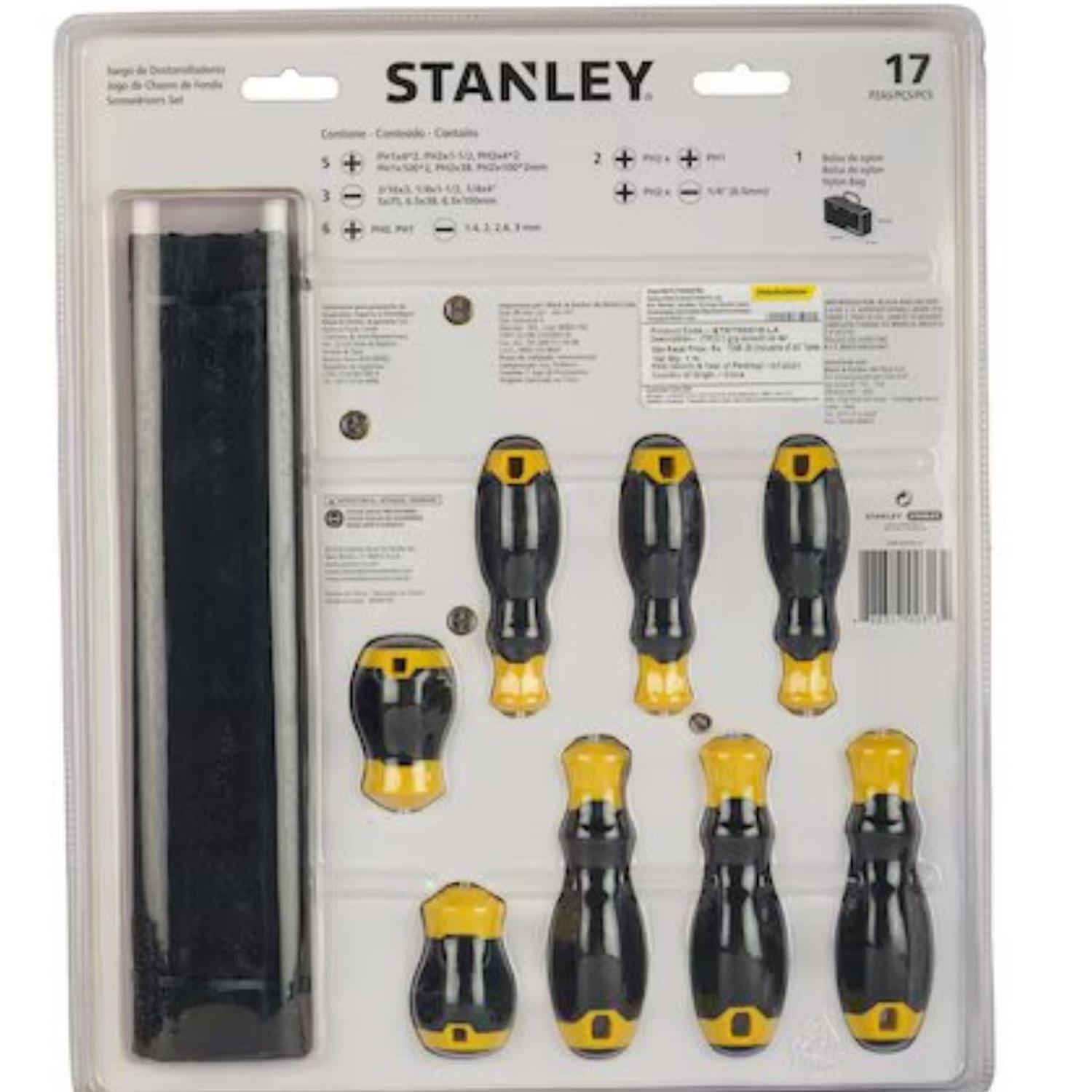 Set 16 Destornilladores + Bolso Stanley Stmt65616l-la-2