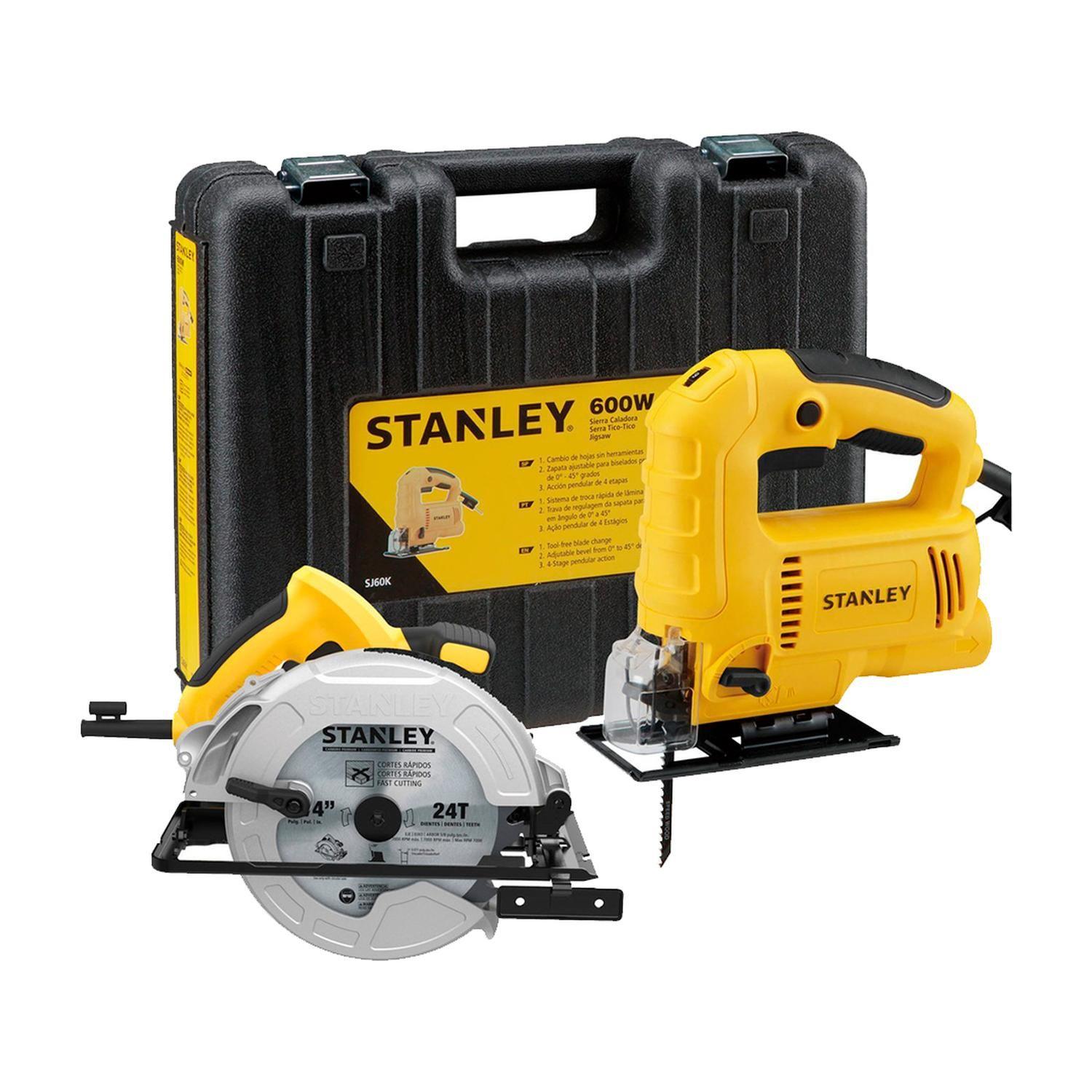 Sierra Circ.1600w + Sierra Cal. 600w Stanley Sc16-sj60k-0