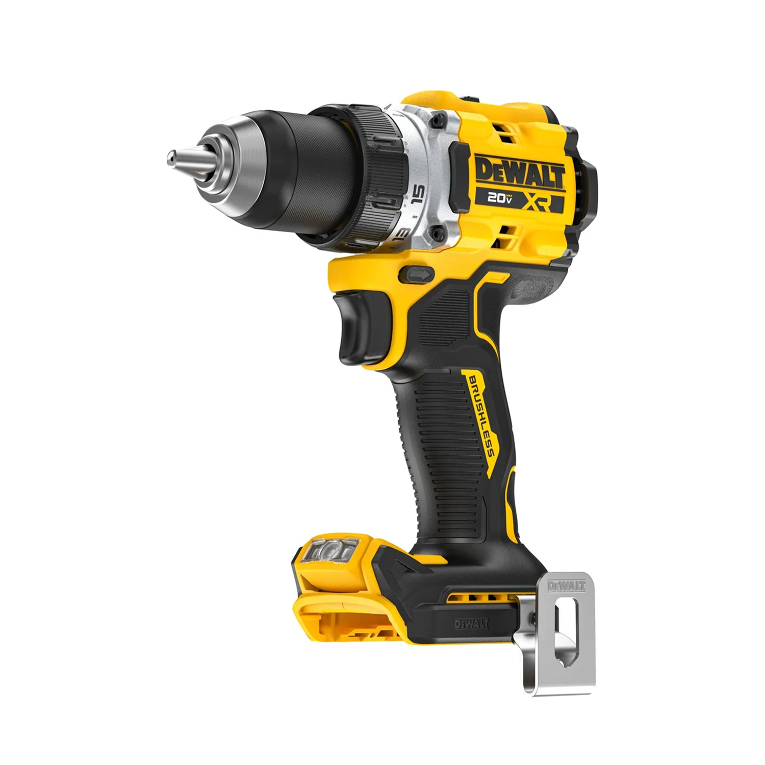 Taladro Atornillador 1/2 20v Dewalt XR DCD801B-B3 - Sin Baterías-0