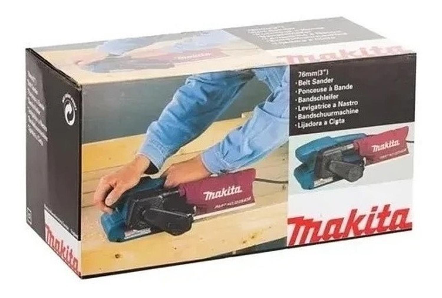 Lijadora De Banda Makita 9911 - 3 X18 (76x457 Mm.) 650 W-2