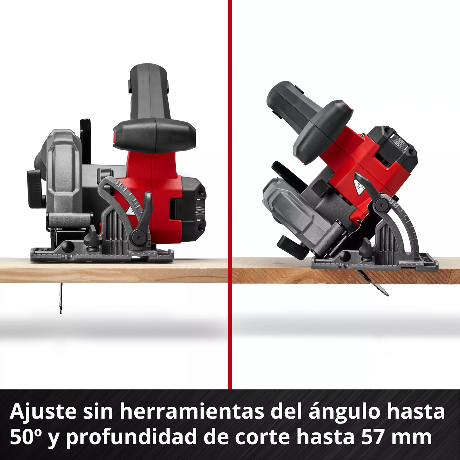 Sierra Circular Inal. Einhell TE-CS 18/165-2 Li - Sin Baterías-4