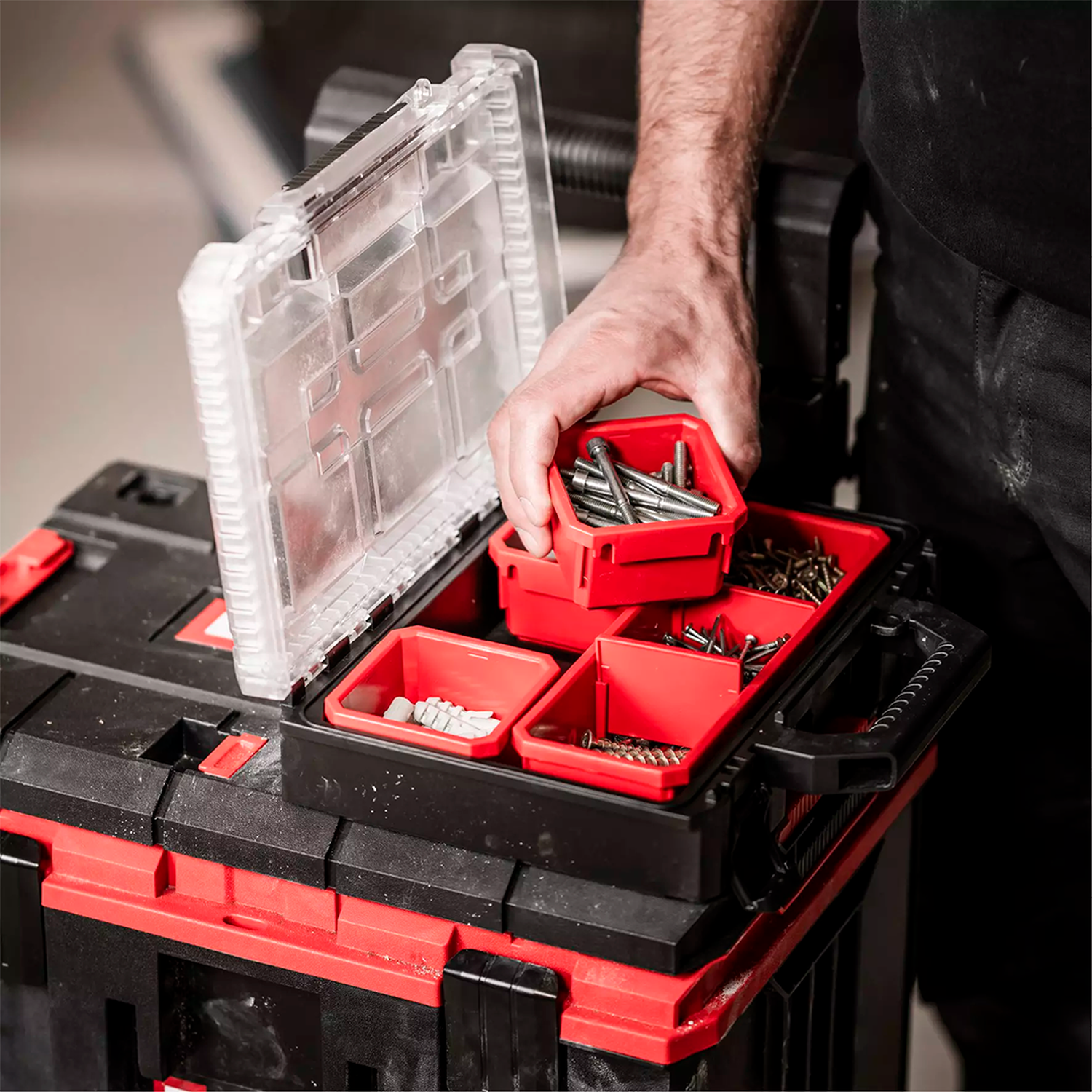 Maleta Organizadora de herramientas E-Case Einhell-2