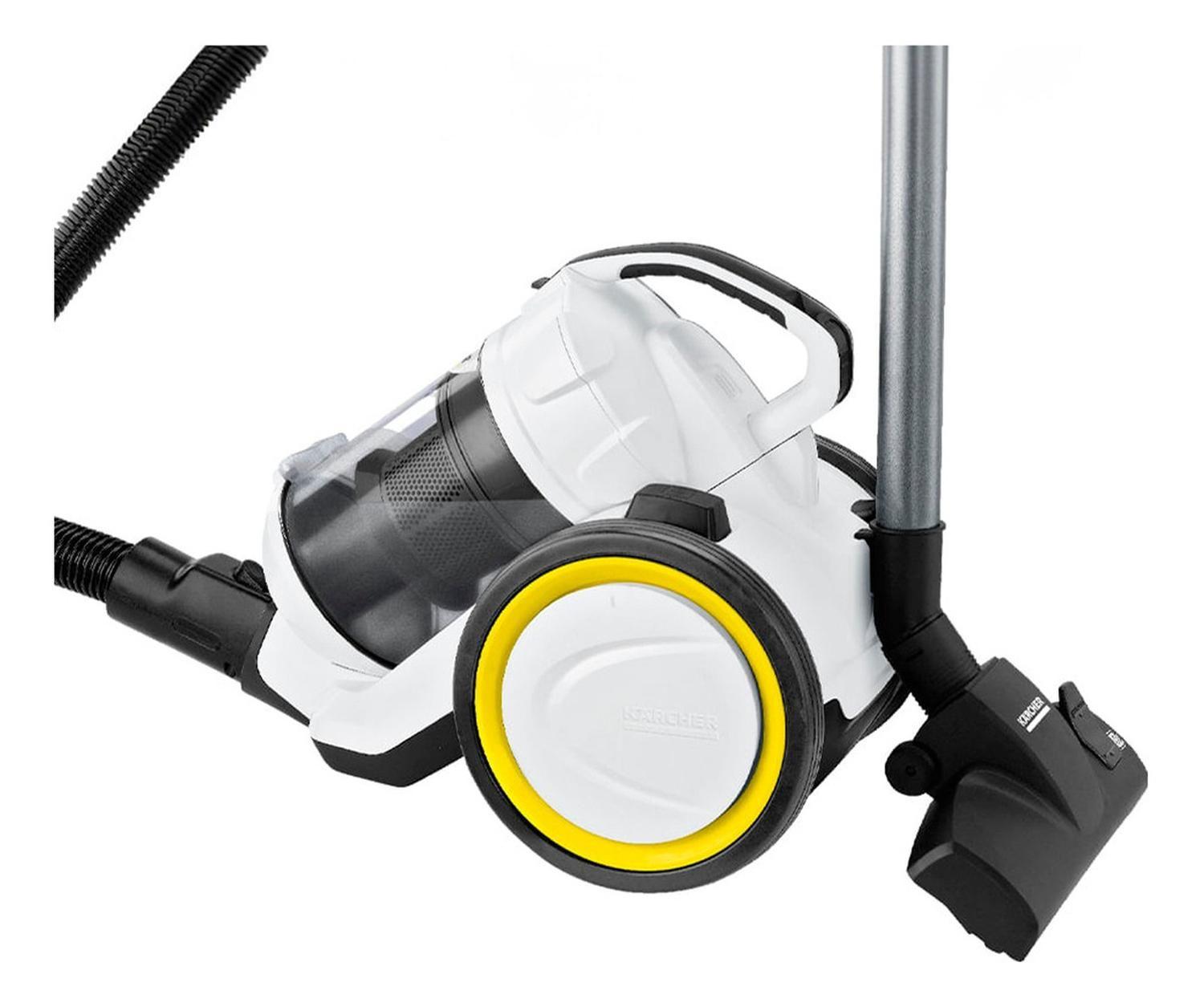 Aspiradora Ciclónica Karcher Vc3 Filtro Hepa Blanca-4
