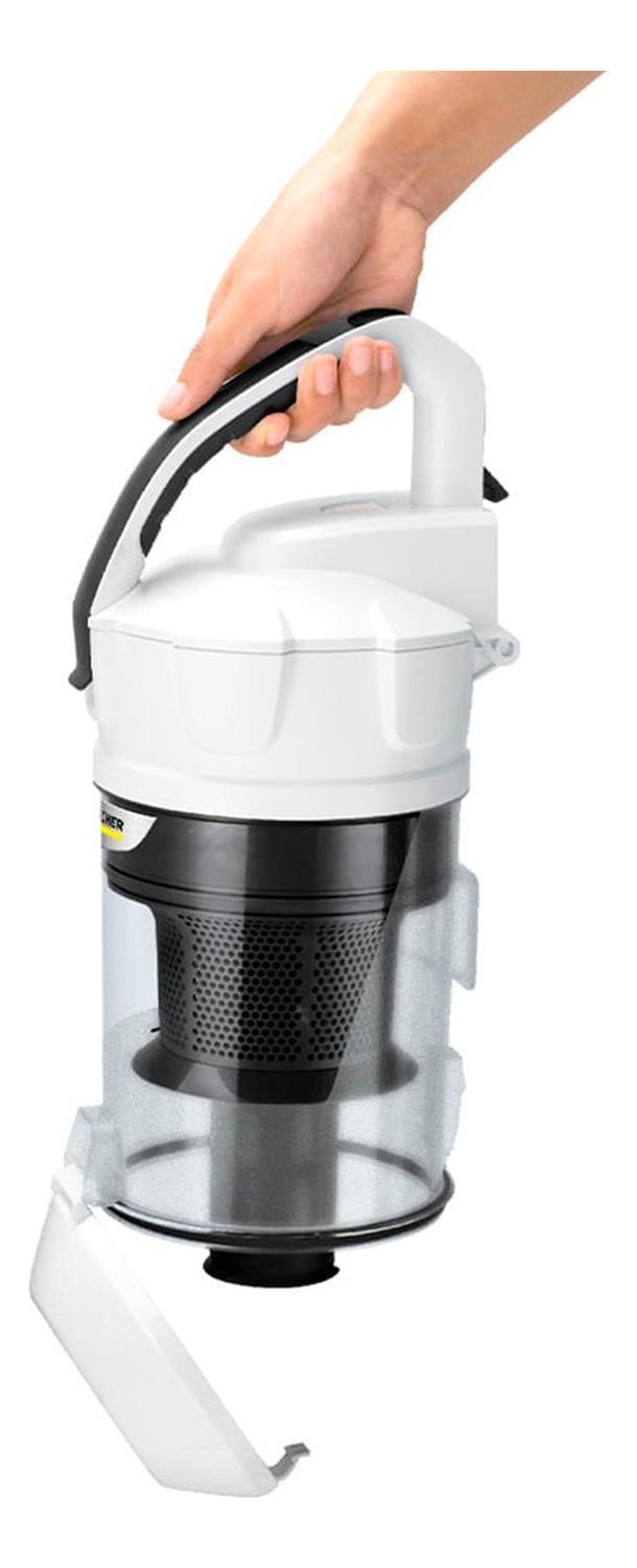 Aspiradora Ciclónica Karcher Vc3 Filtro Hepa Blanca-5