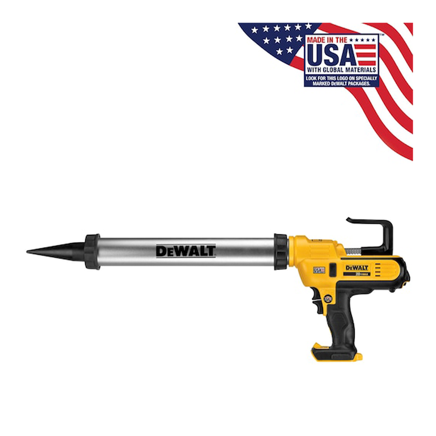 Pistola De Adhesivo 300-600ml 20v Dewalt DCE580B - Sin Batería-1