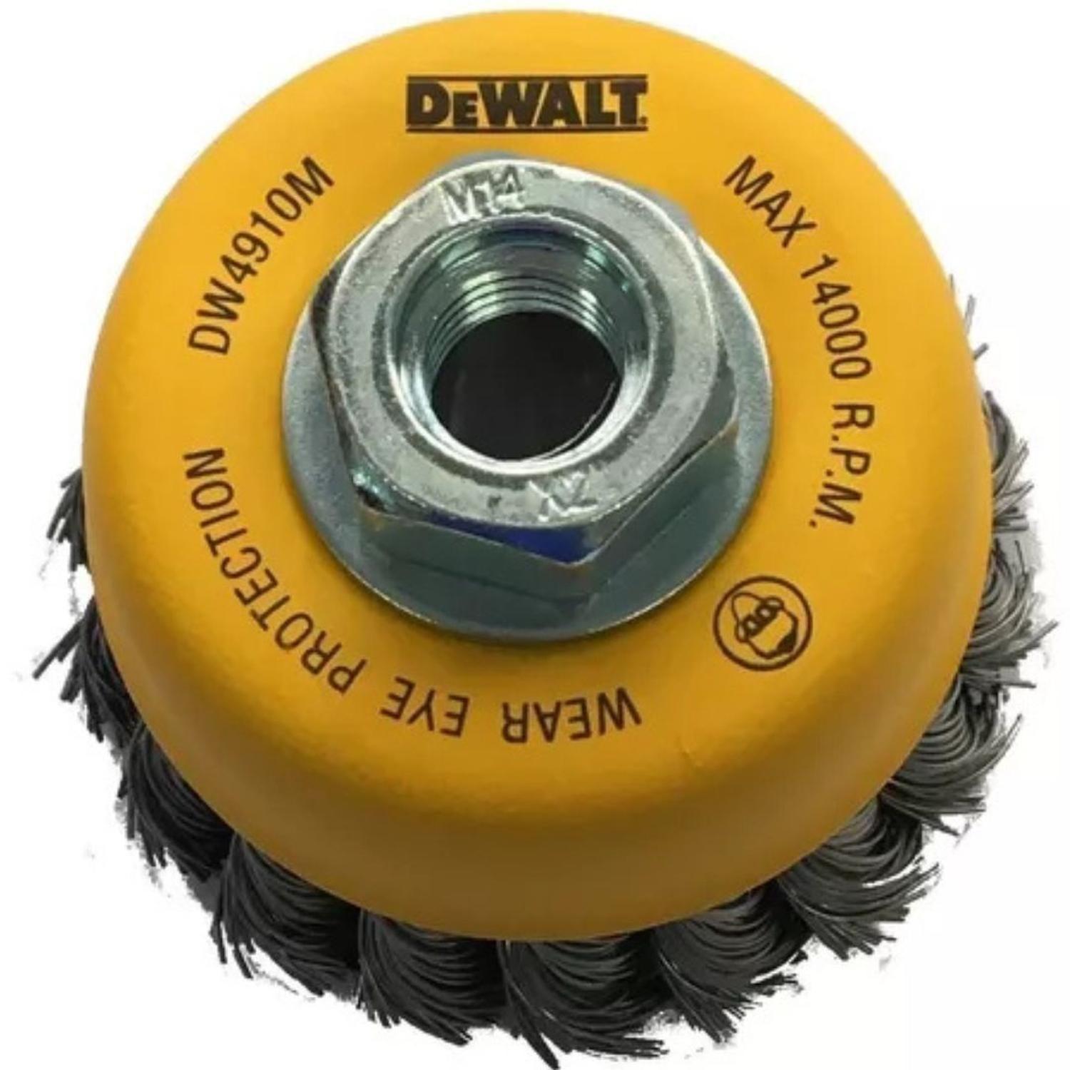 Grata Copa Trenzada Hilo M14 Dewalt Dw4910m-2