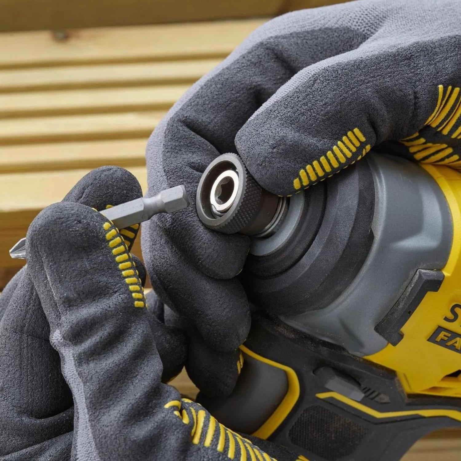 Atornillador de impacto inalámbrico Stanley 20V - Sin batería-2