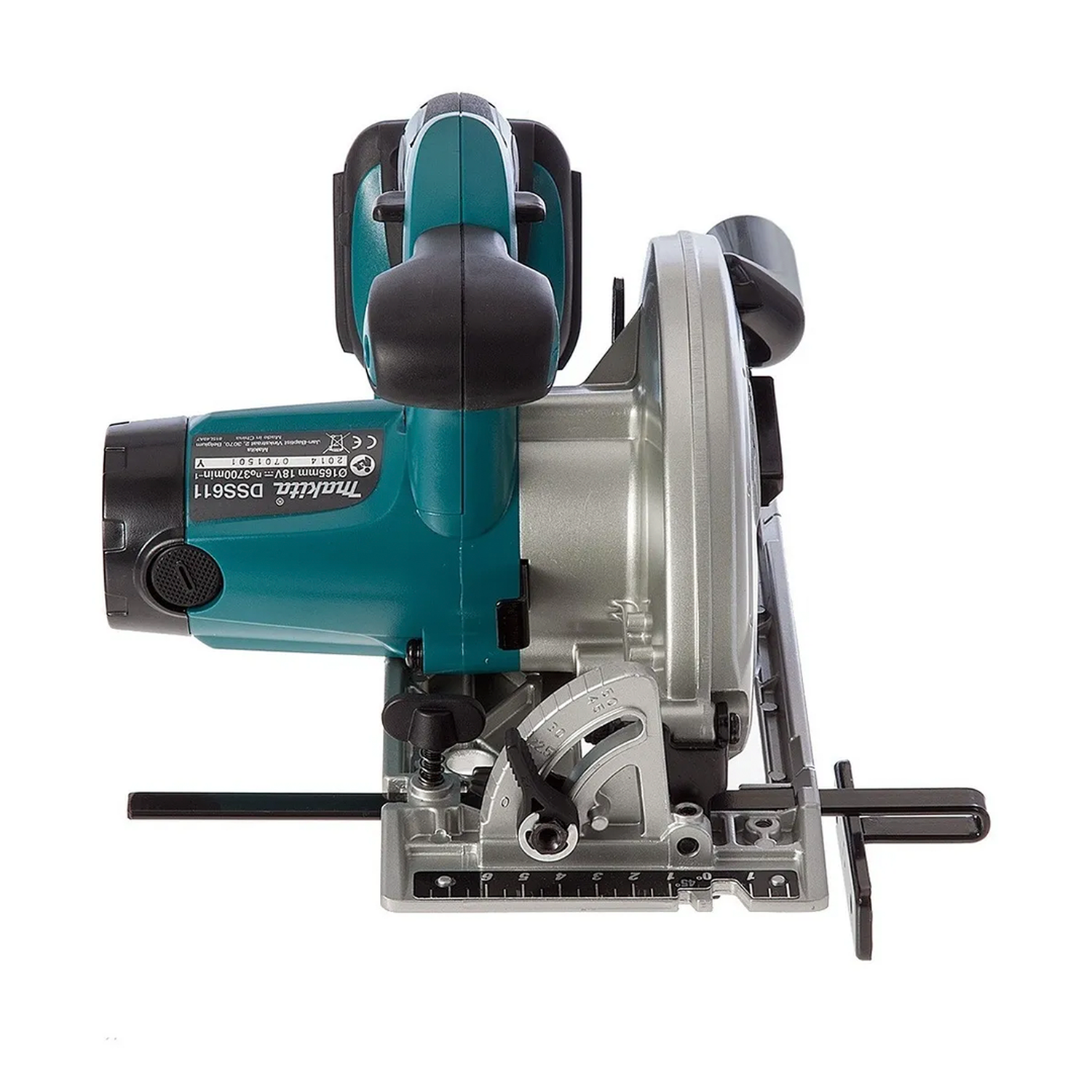 Kit Sierra Circular Inal. Makita DSS611Z - 165 mm Incl Carg y 1 Bat 3ah-3