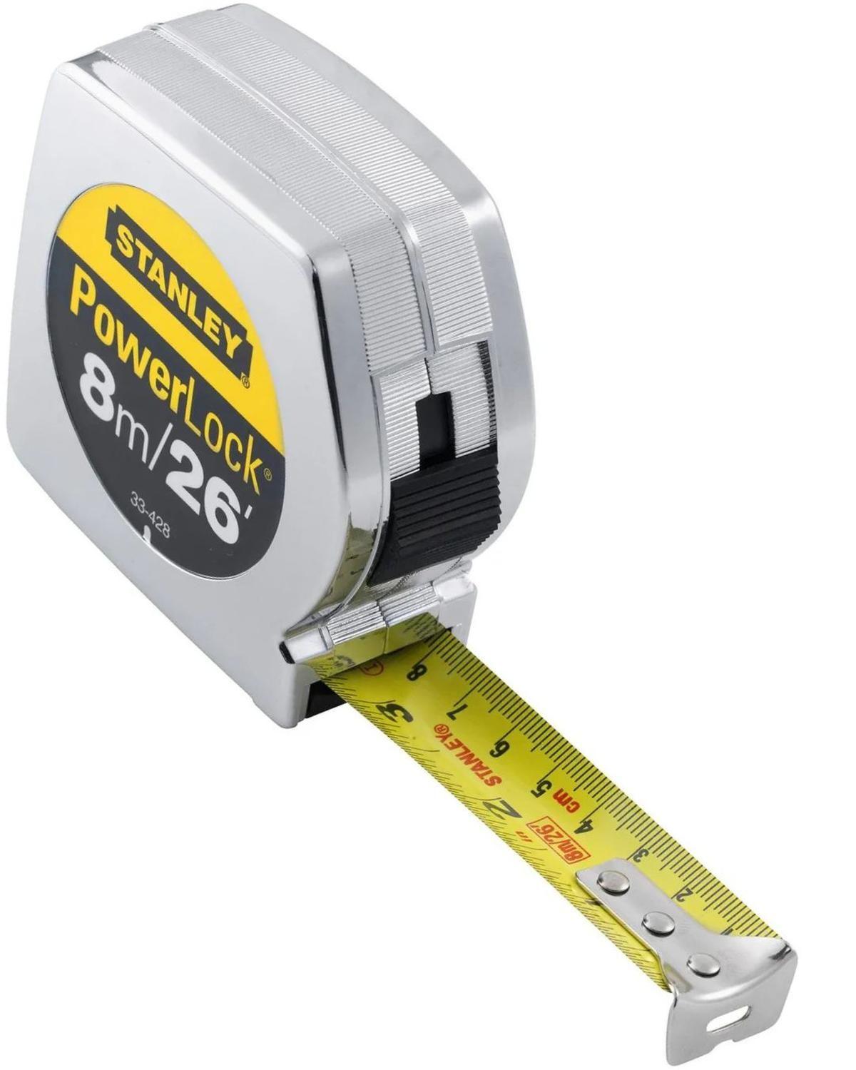 Huincha De Medir 8m/26' Sensor Hcs Stanley 33-428ht-2
