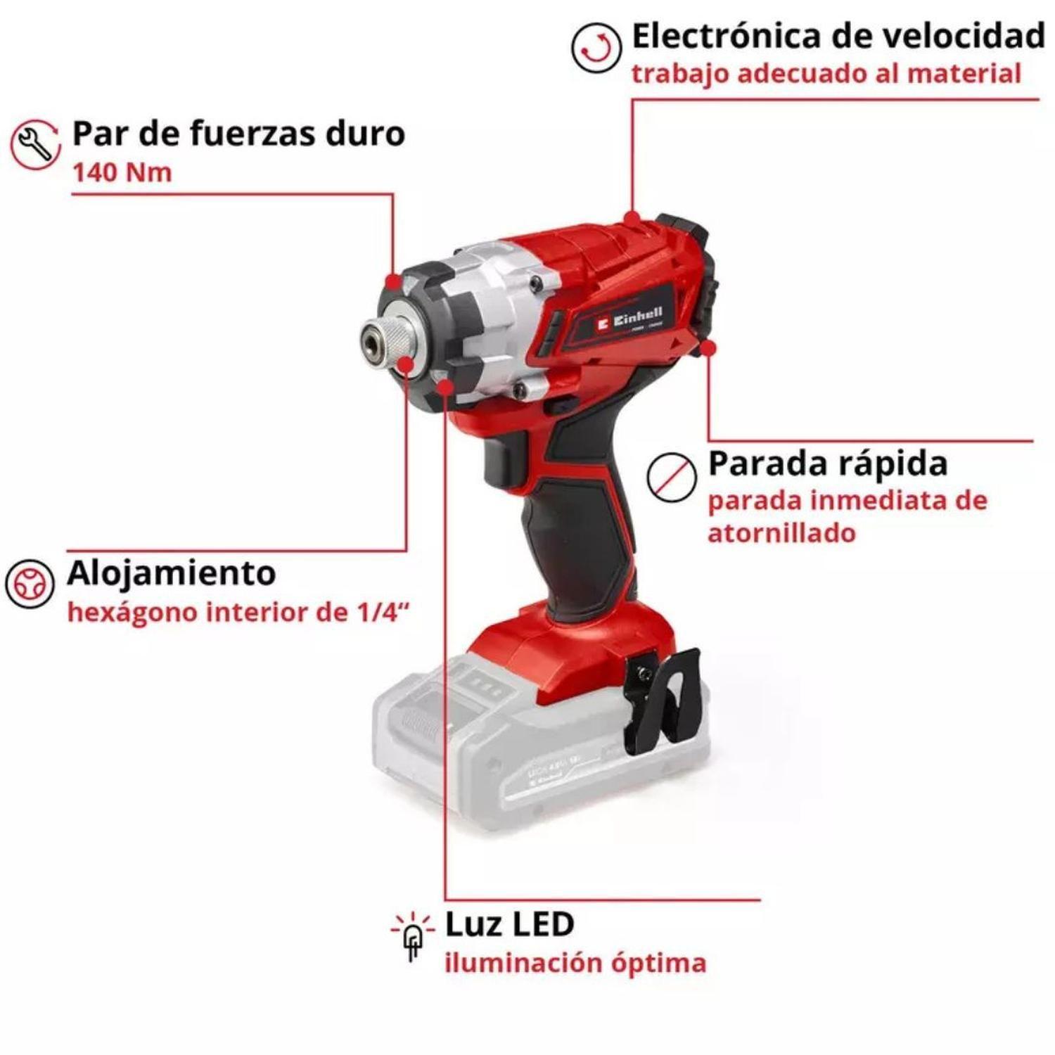 Kit Taladro Percutor Y Taladro Atornillador Einhell 18v Op3-2