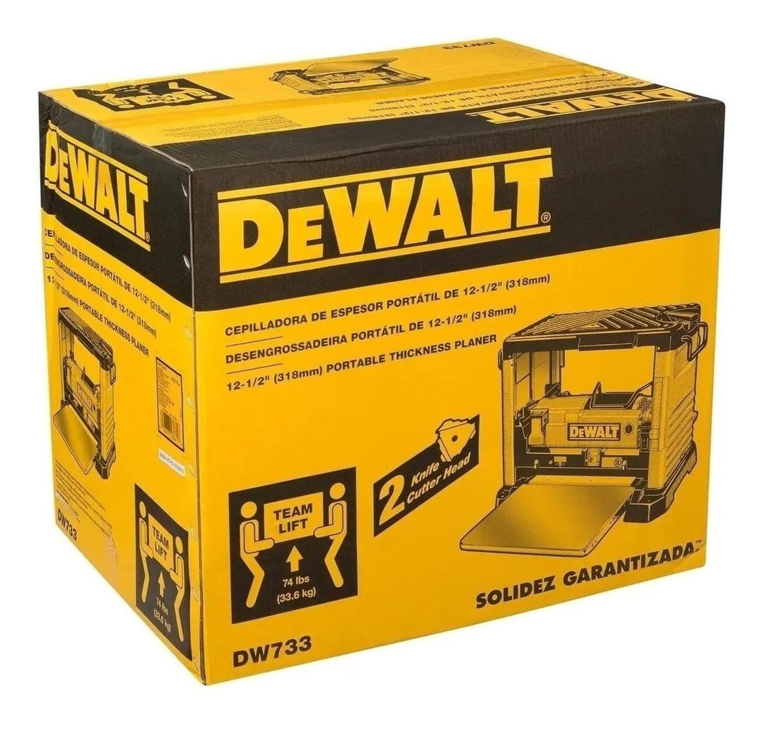 Cepillo De Banco Dewalt Dw733 - 1.800 Watts-2