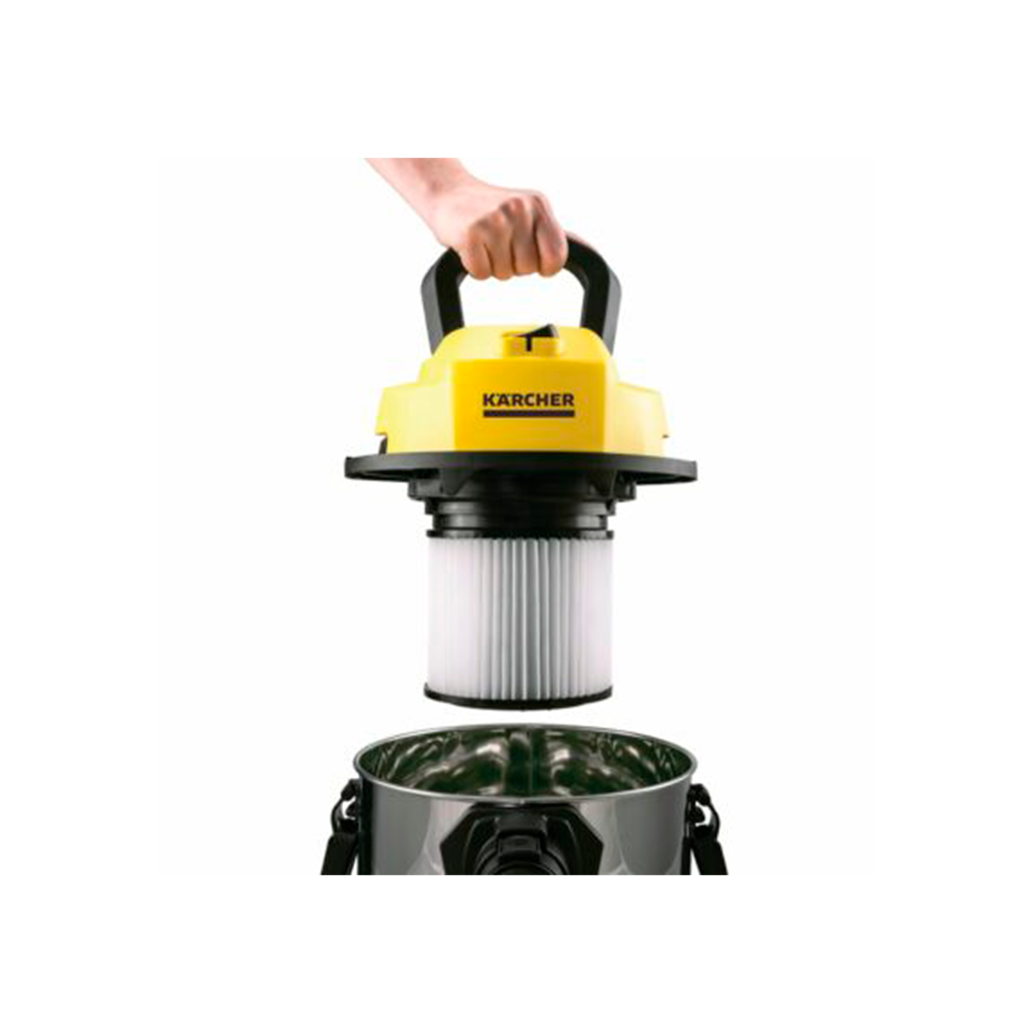 Aspiradora Agua y Polvo Karcher WDL 1S - 12 Lts-4