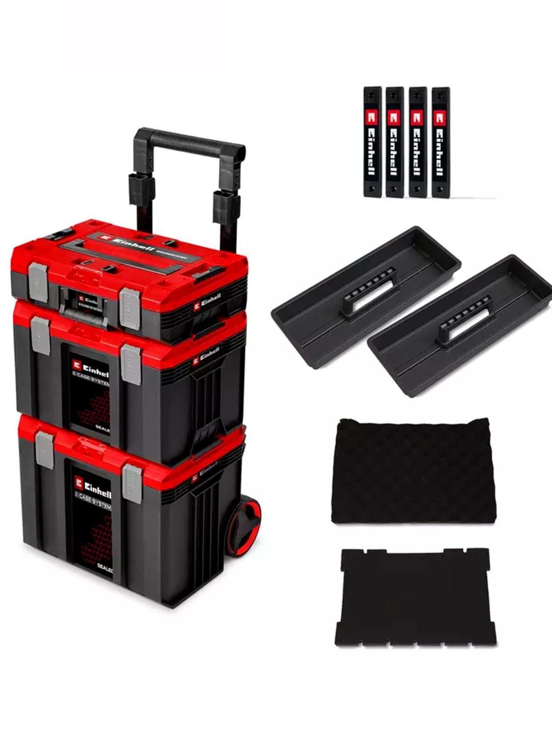 Torre almacenamiento E-case Einhell Sellada C/ agua y polvo-6