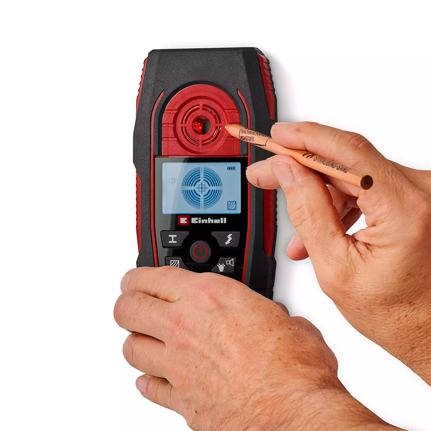 Detector Digital Einhell TE-MD 80 Madera/cobre/metal/cables-2