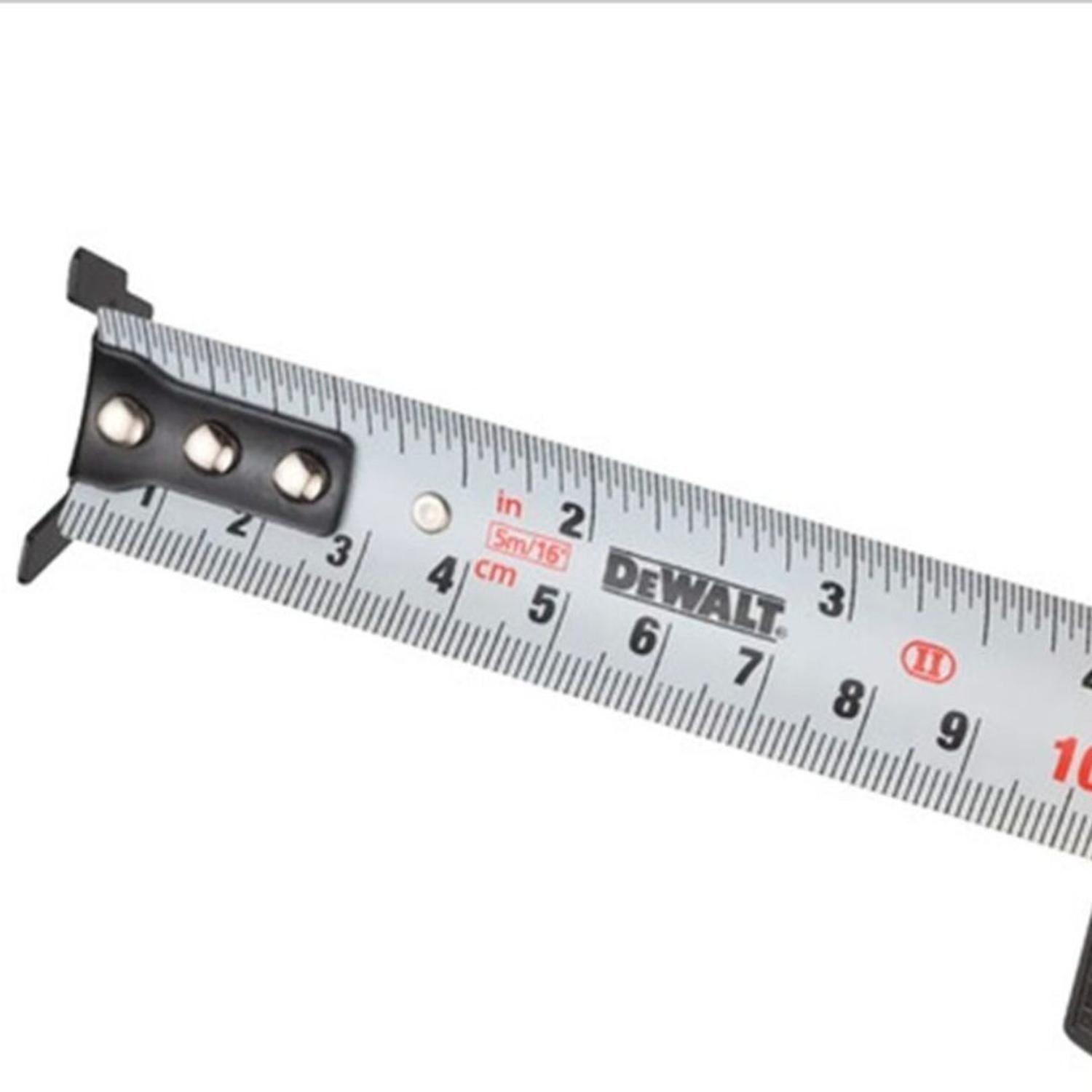 Huincha De Medir 5m/16' Diseño Compacto Dewalt Dwht34192l-4