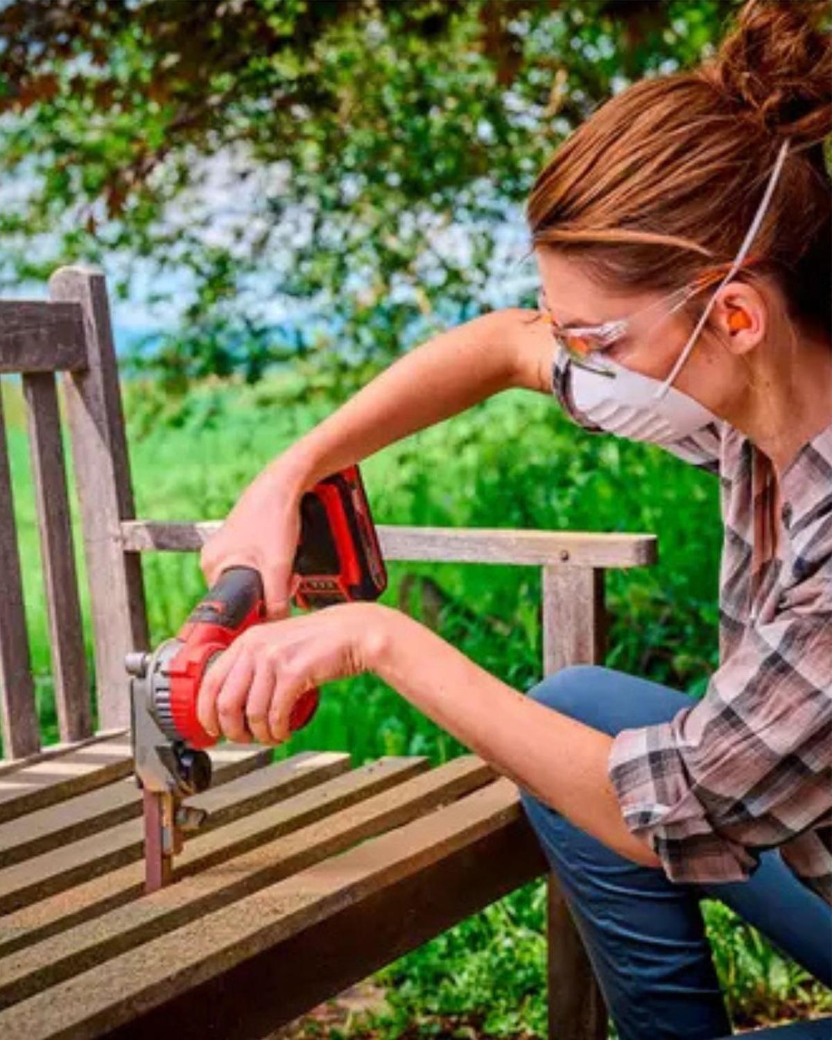 Mini Lijadora De Banda Inal. Einhell Te-bf 18 Li - Sin Bat-3